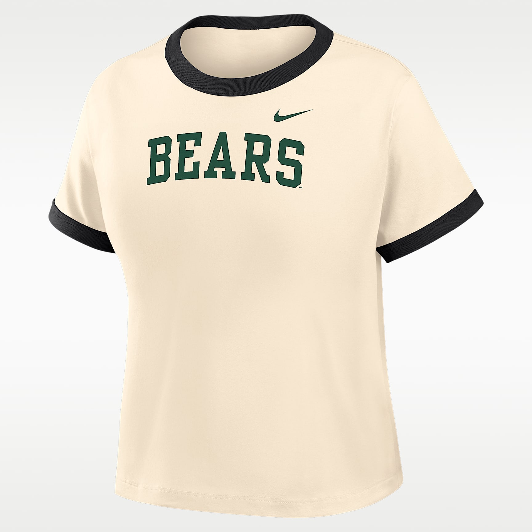 Playera Ringer para mujer Nike College (Baylor)
