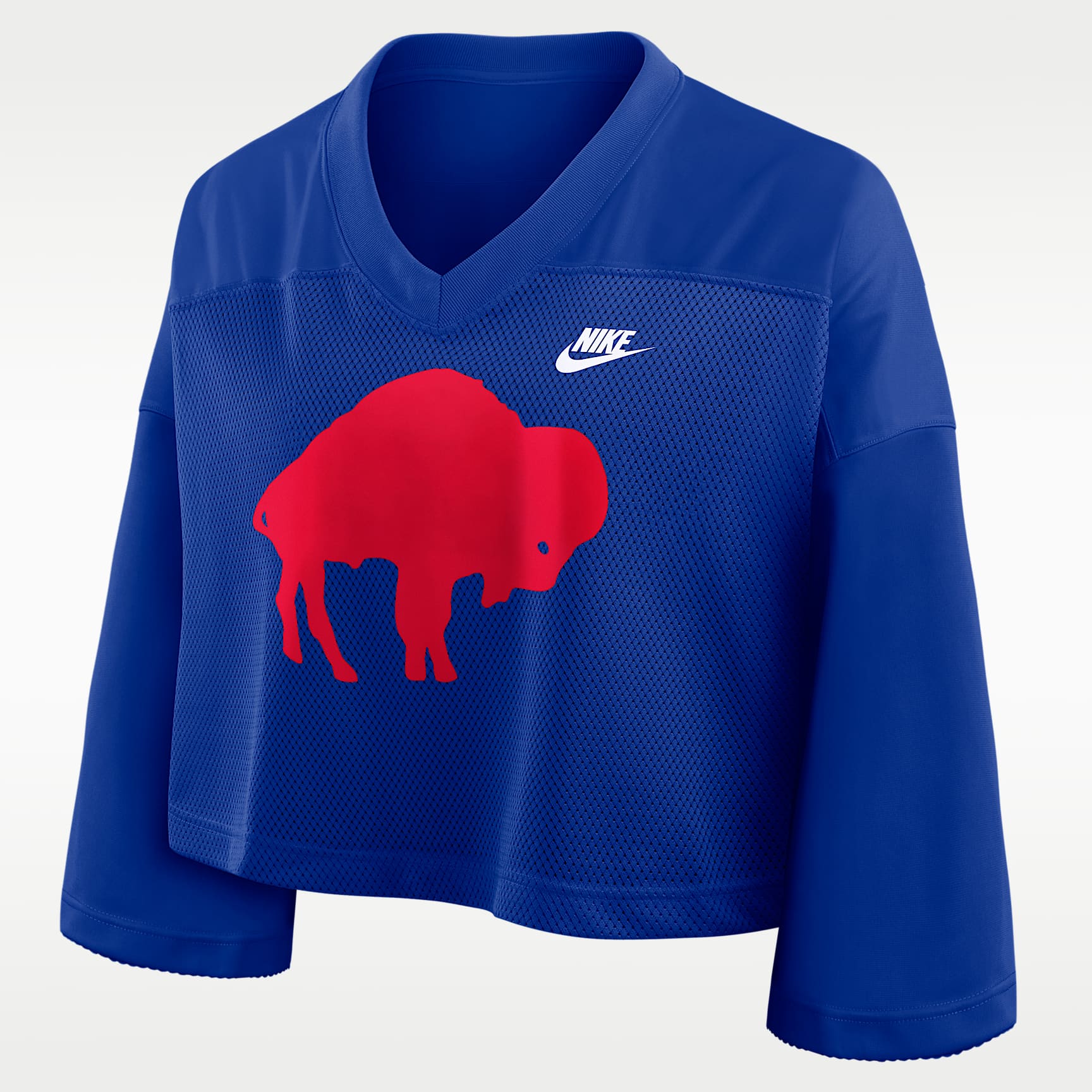 Buffalo Bills Rewind Fashion Women's Nike Dri-FIT NFL Cropped Jersey