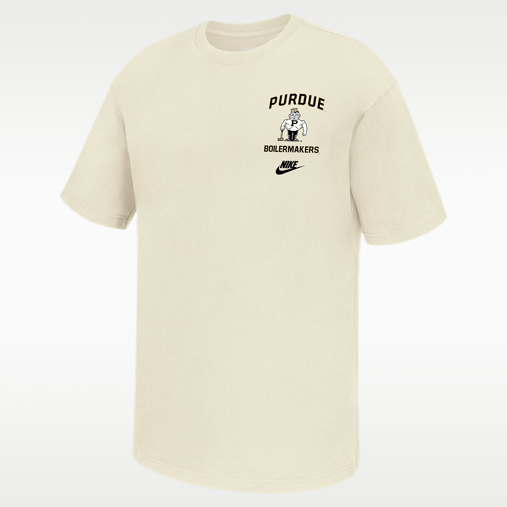 Playera de futbol americano Nike para hombre Purdue Boilermakers