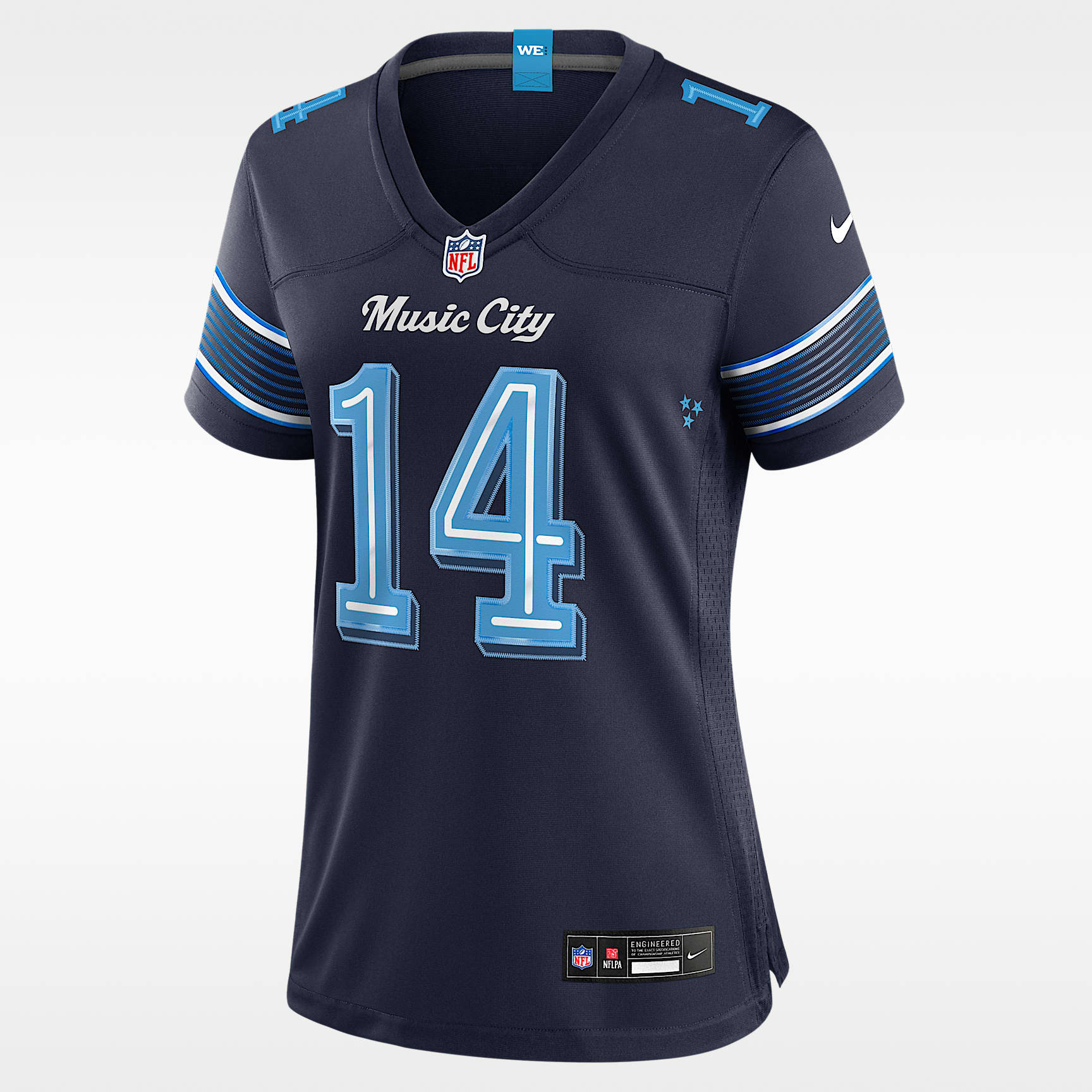 Carnell Tate Tennessee Titans Rivalries Collection Women's Nike NFL Game Jersey