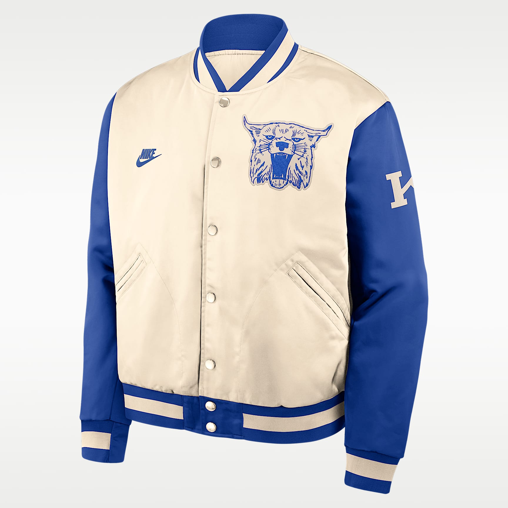 Kentucky Legacy Men's Nike College Full-Snap Bomber Jacket