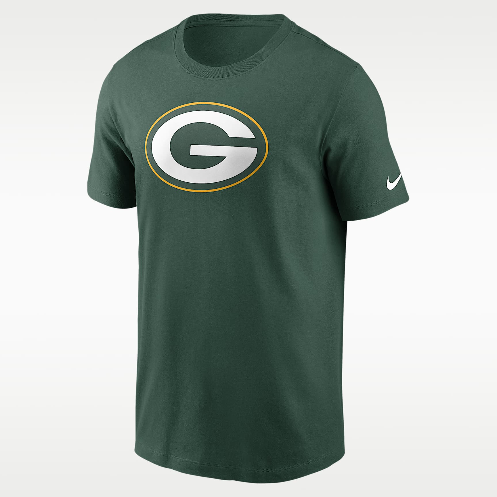 Playera Nike de la NFL para hombre Green Bay Packers Logo Essential