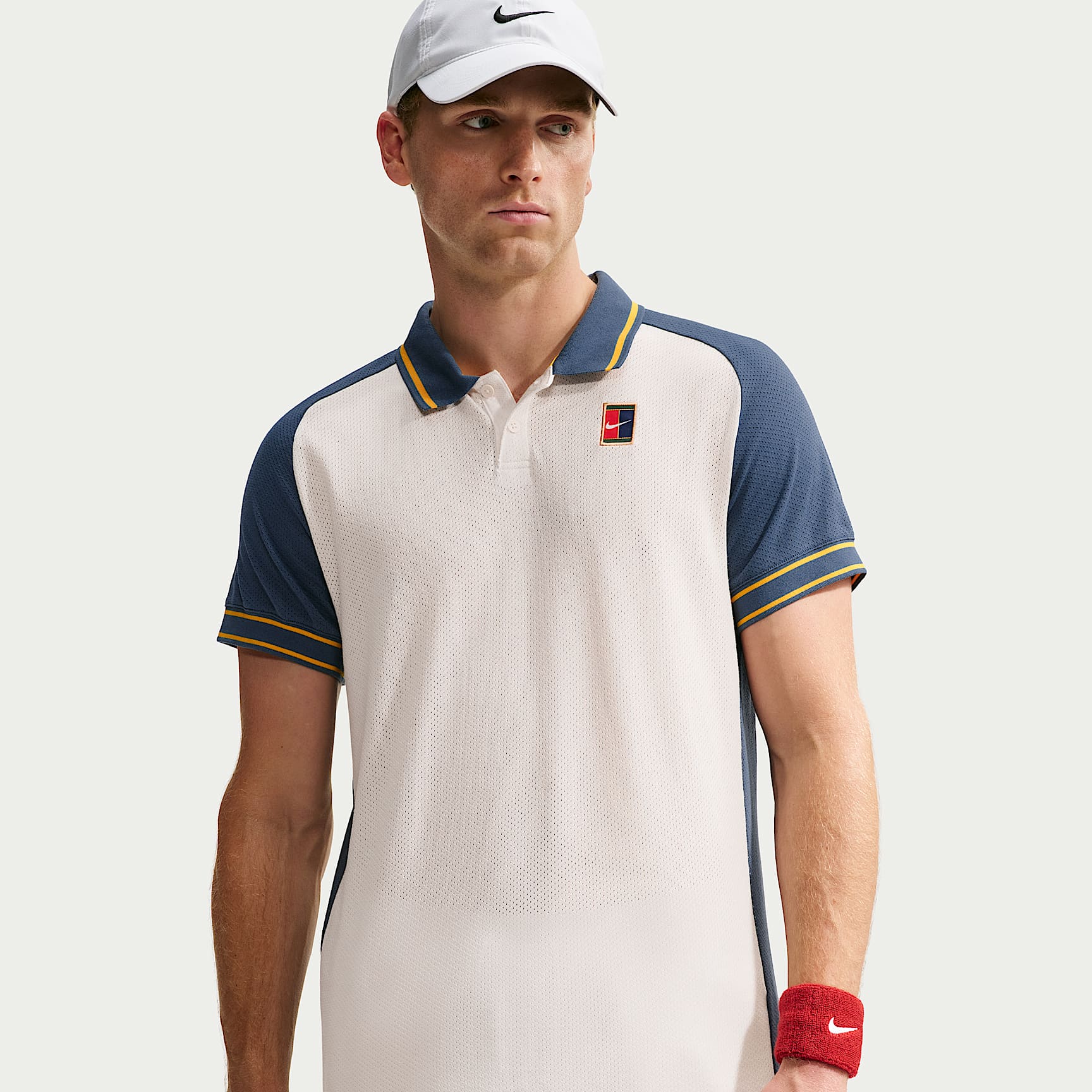 Polo de tenis para hombre NikeCourt Heritage