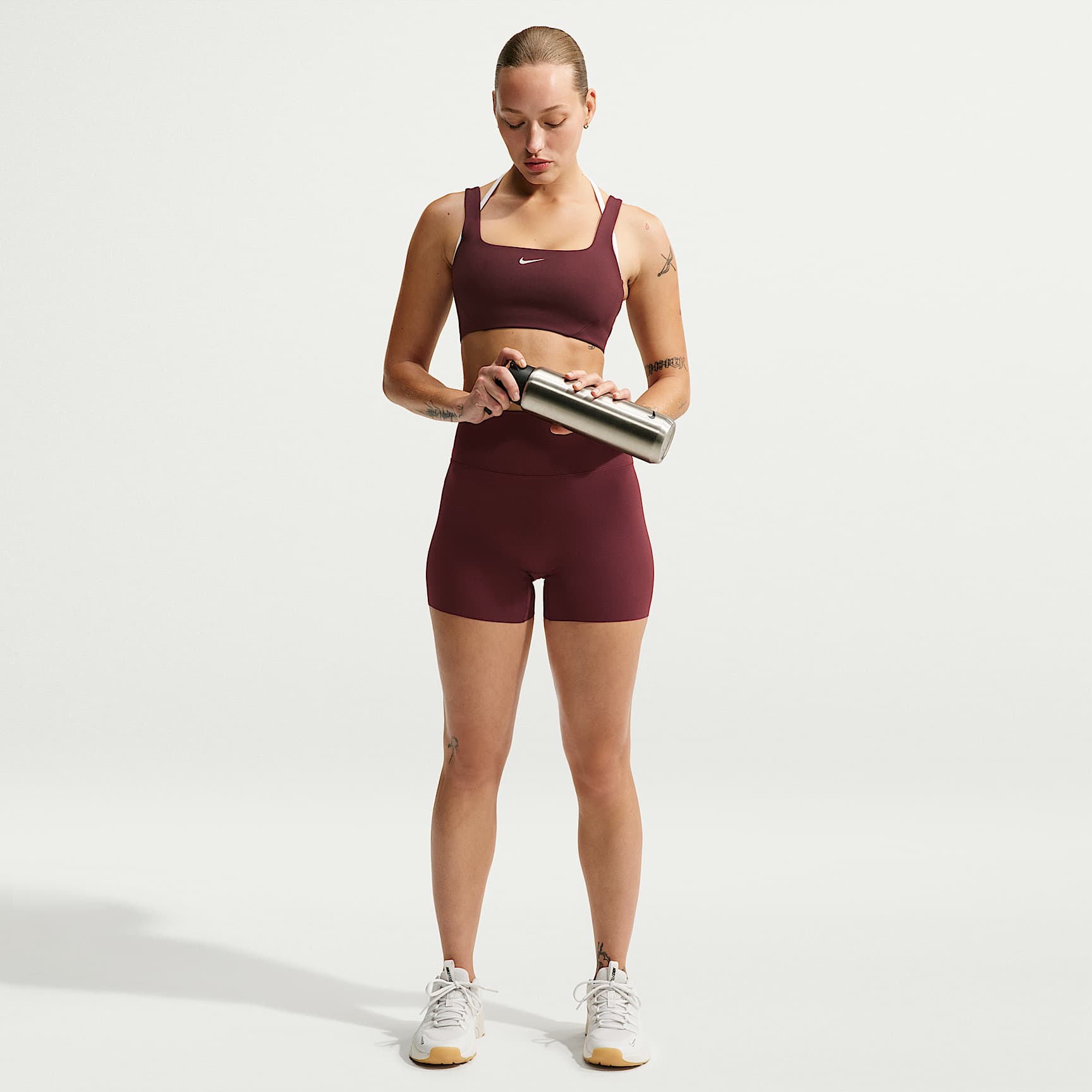 Nike One sports-BH med lett støtte til dame