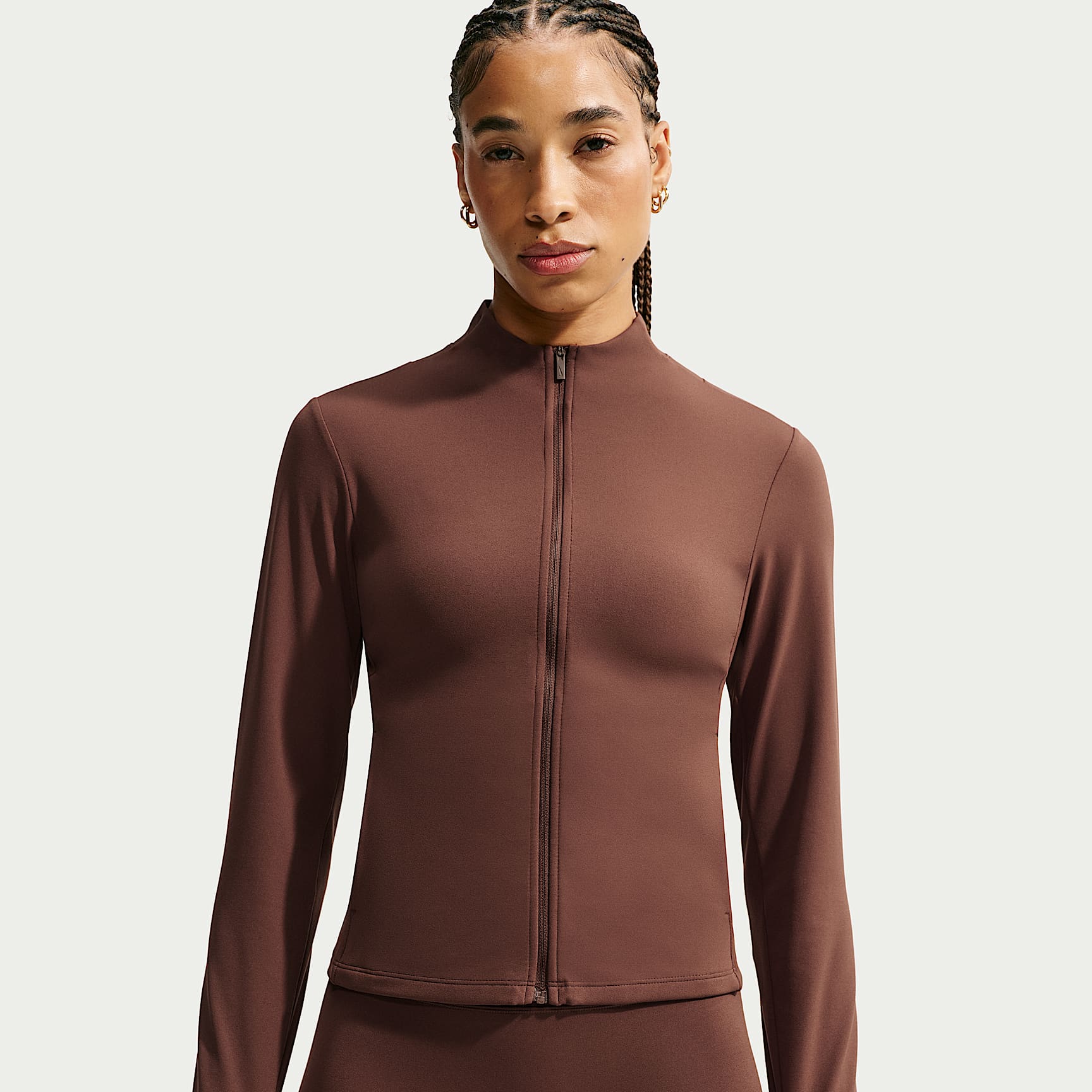 Chamarra Dri-FIT de cierre completo para mujer Nike Zenvy