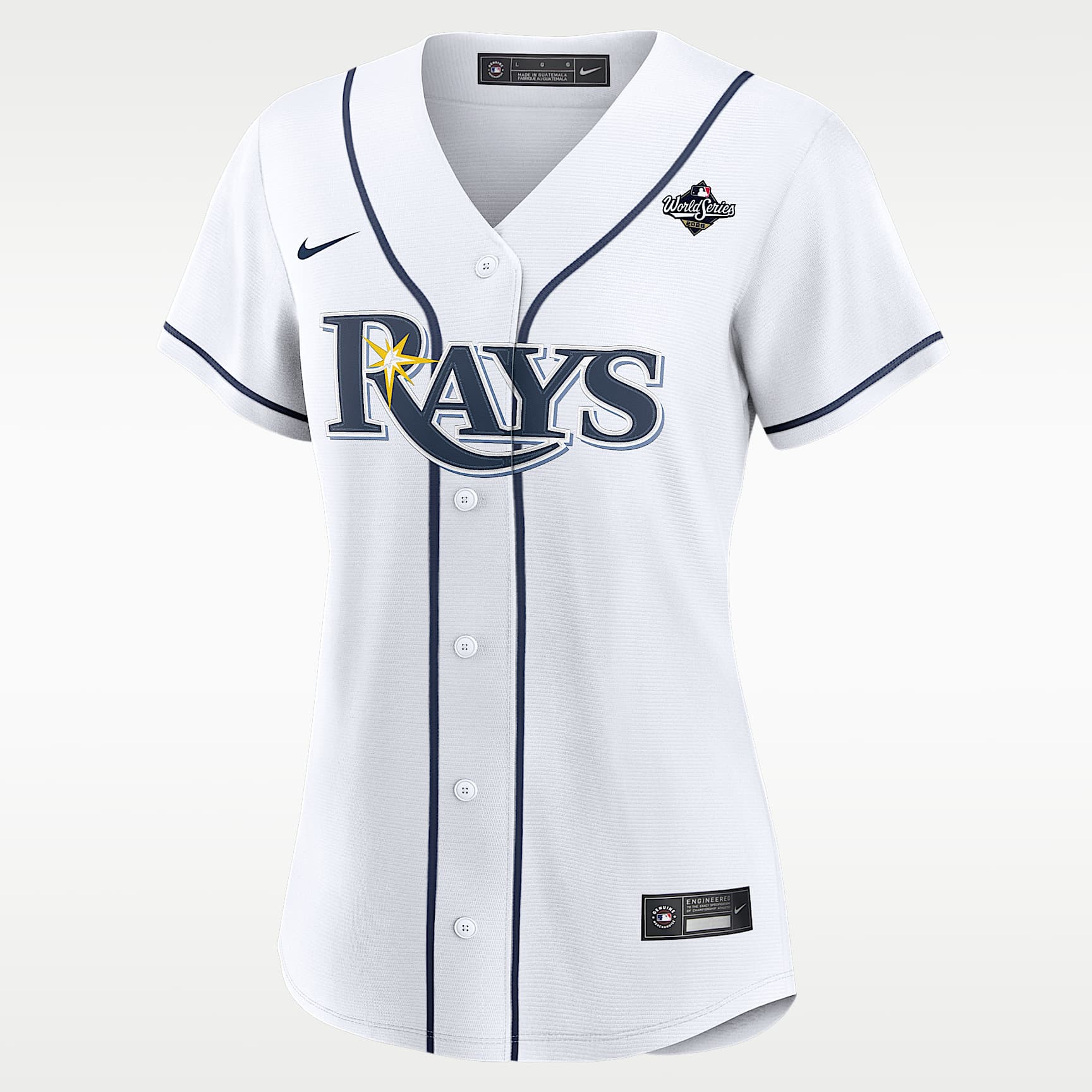 Shane McClanahan Tampa Bay Rays 2026 World Series Participant Women's Nike MLB Replica Jersey