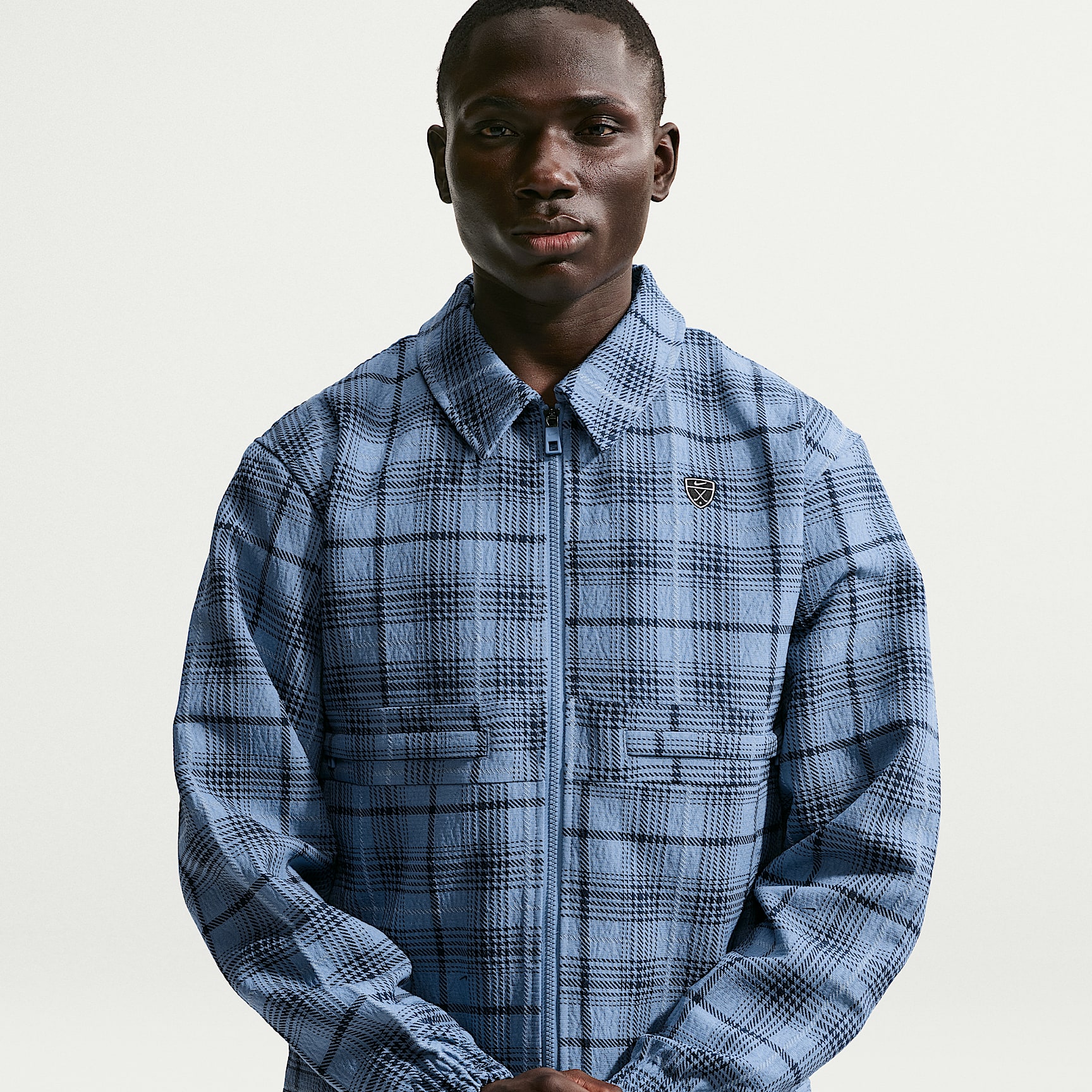 Nike Tartan Men's Loose Golf Jacket