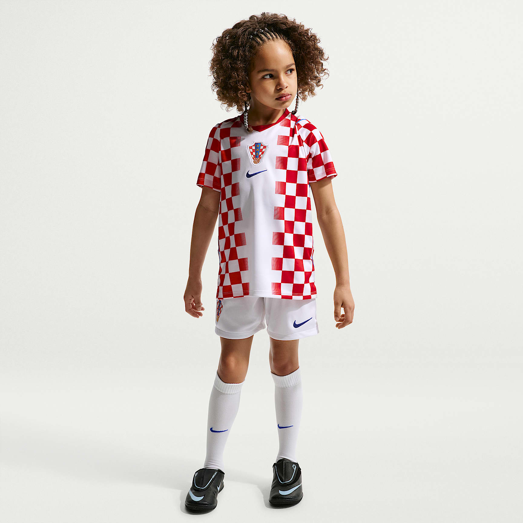 Croatia 2026 Younger Kids' Nike Football Replica 3-Piece Kit