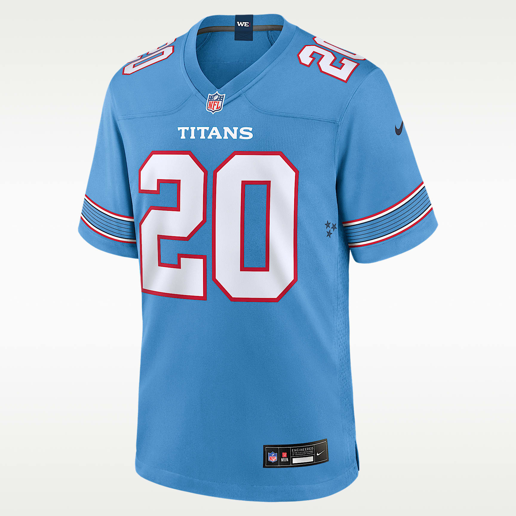 Tony Pollard Tennessee Titans Men's Nike NFL Game Jersey
