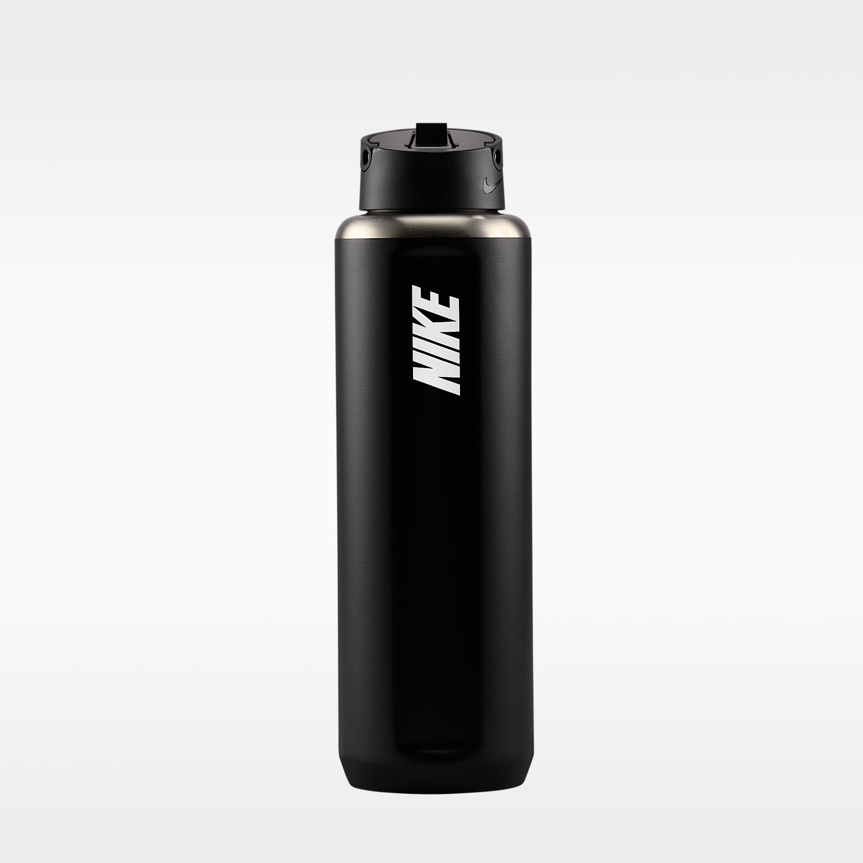 Botella de acero inoxidable con popote (946 ml) Nike Recharge