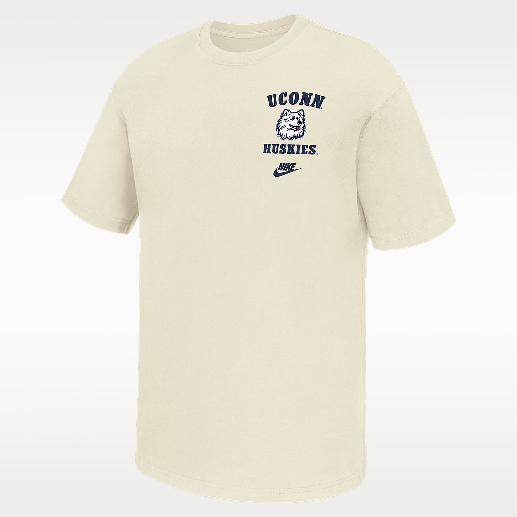 Connecticut Huskies Men's Nike Football T-Shirt