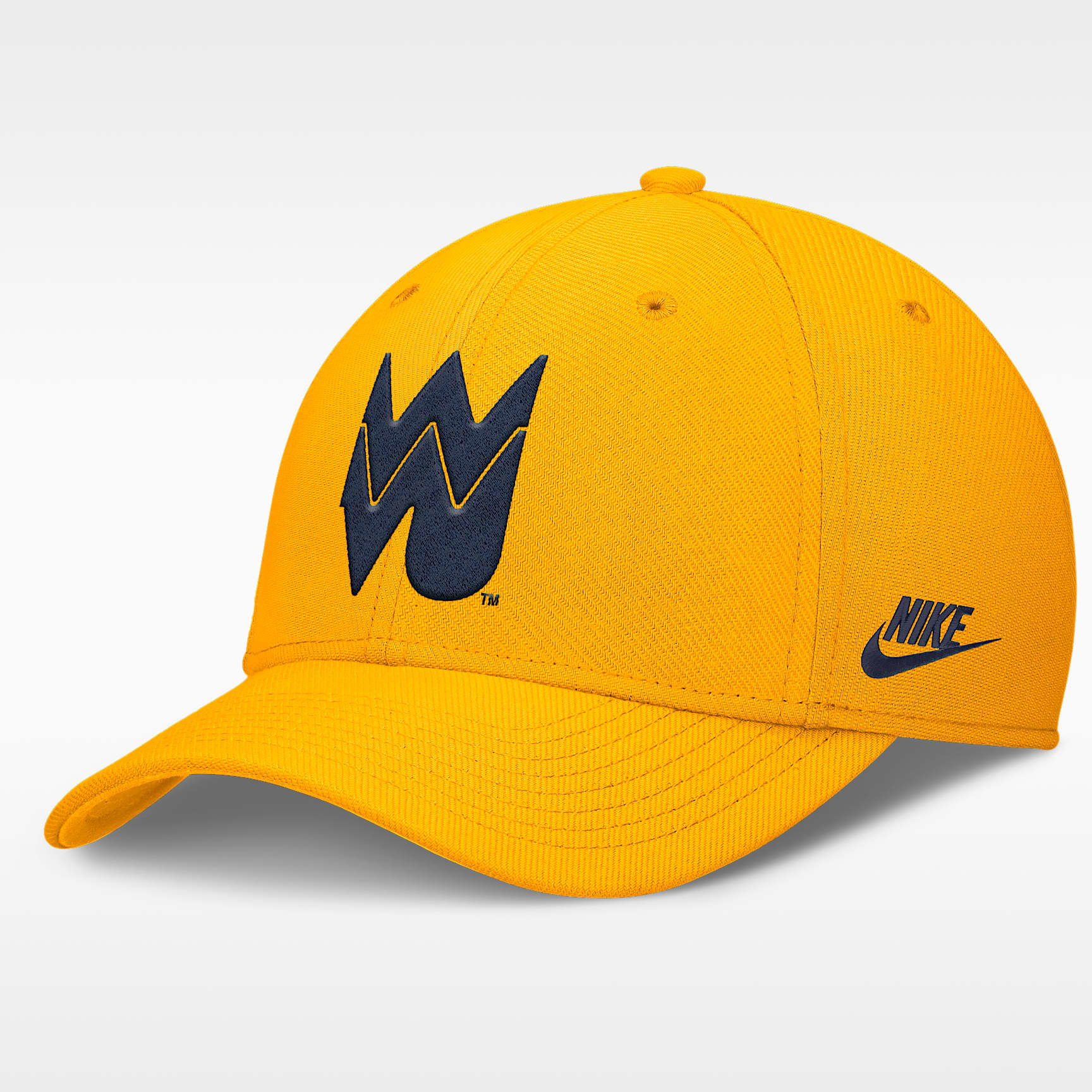West Virginia Primetime Rise Academic Men's Nike Dri-FIT College Hat