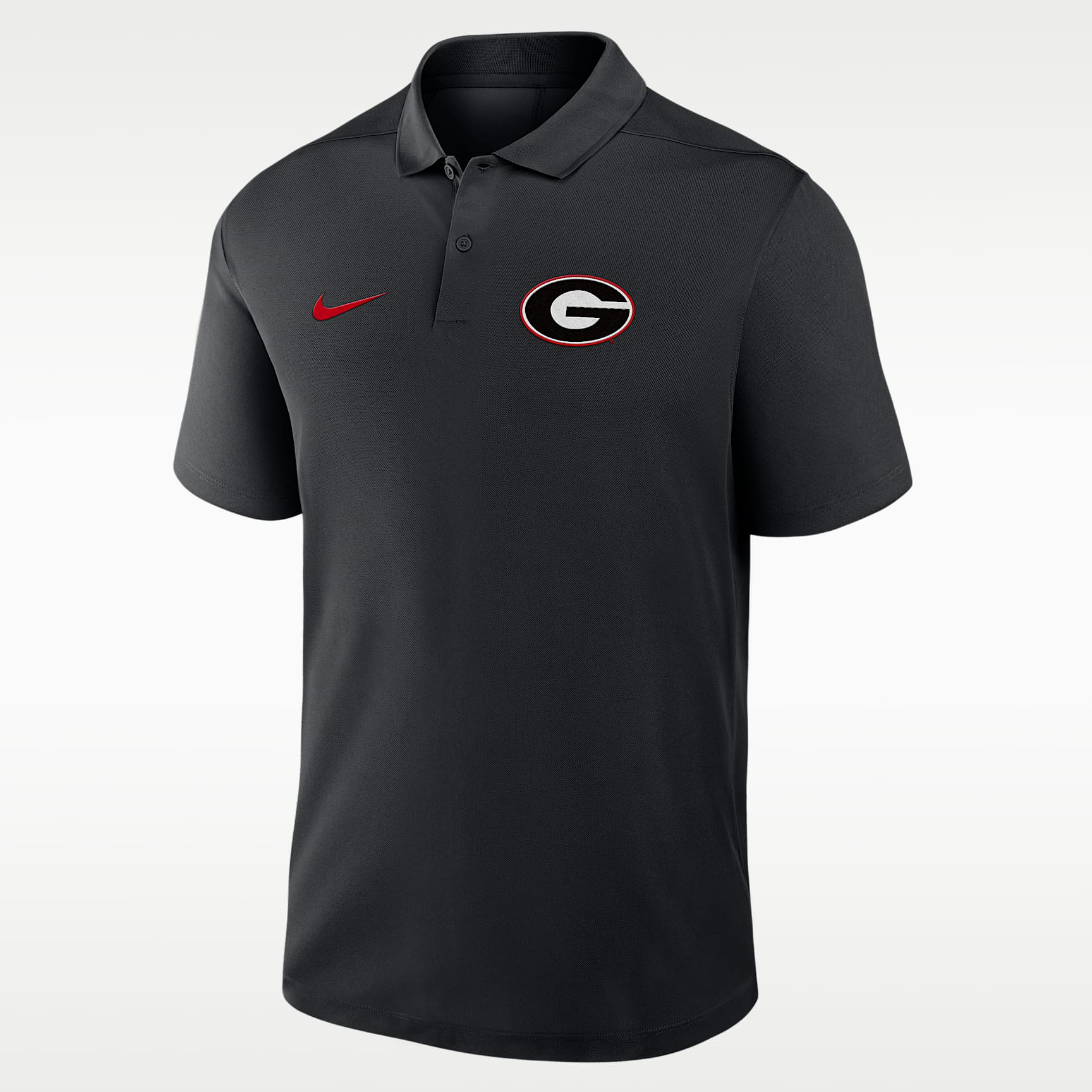 Georgia Primetime Victory Primary Logo Men's Nike Dri-FIT College Polo
