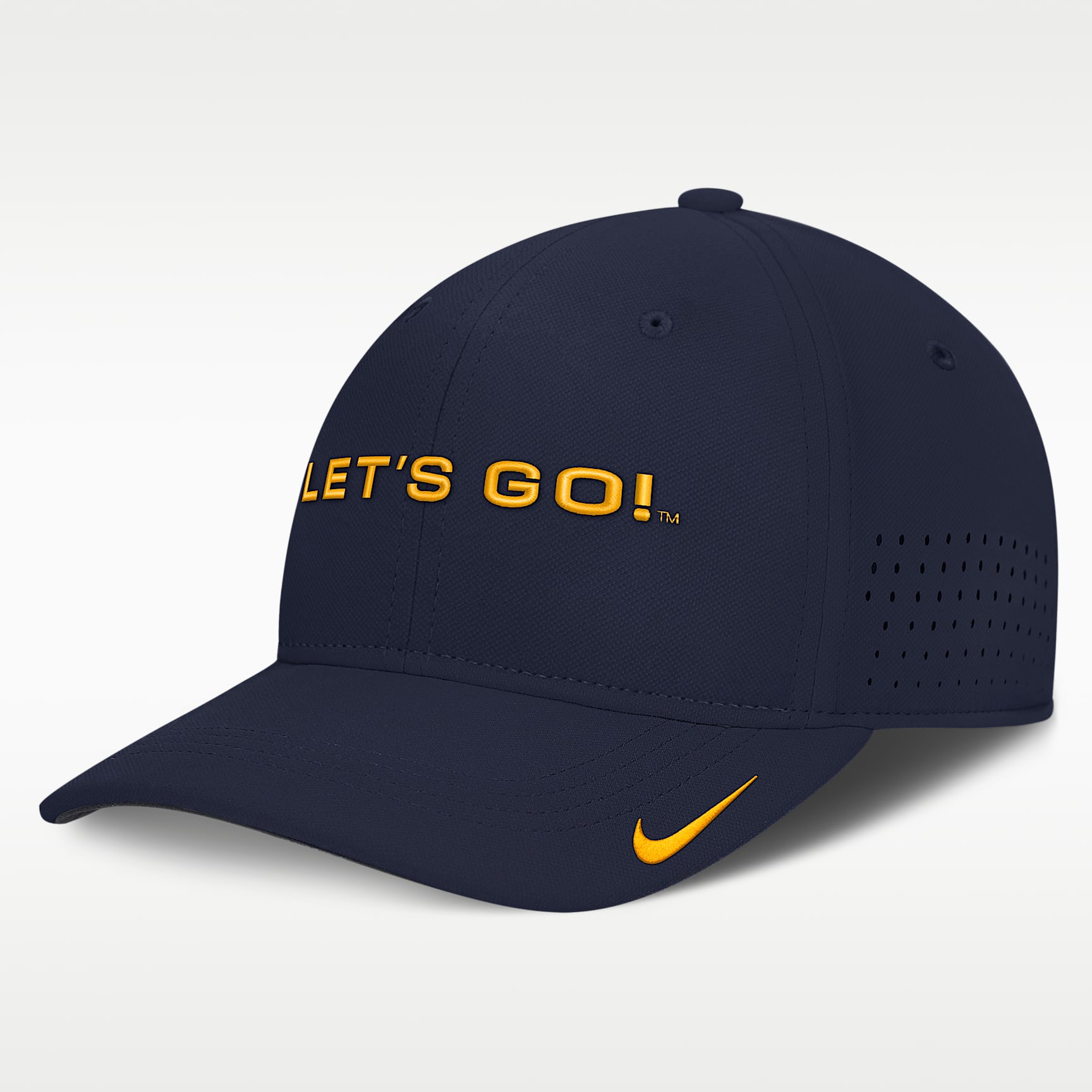 West Virginia Sideline Club Gameday Men's Nike Dri-FIT College Hat
