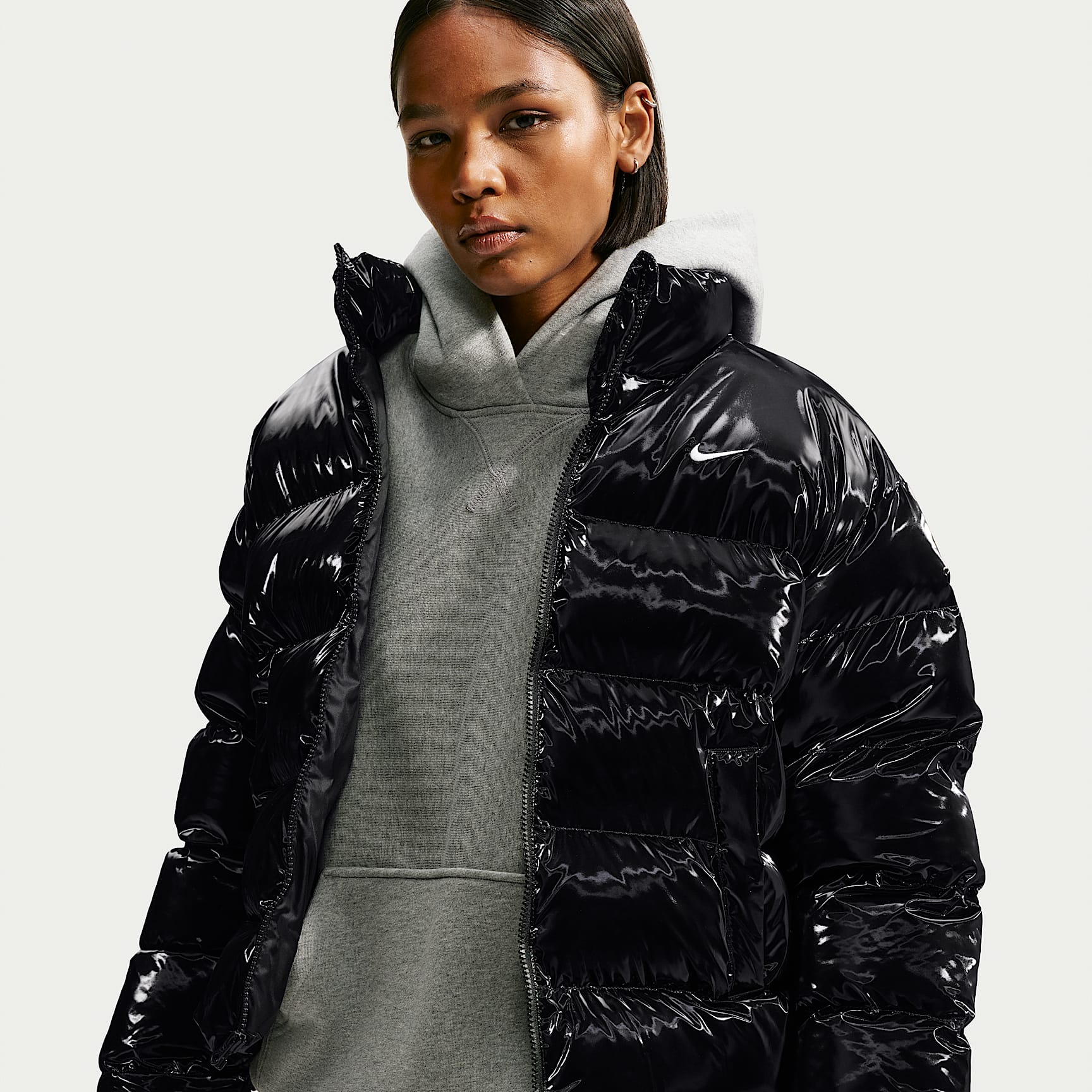 Nike Sportswear Classic Women's Loose Gleamy Therma-FIT Jacket