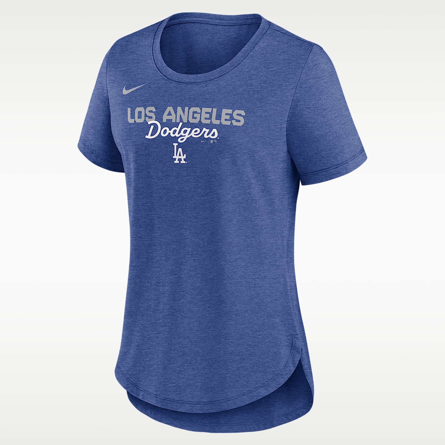 Los Angeles Dodgers Arched Team Name Women's Nike MLB T-Shirt