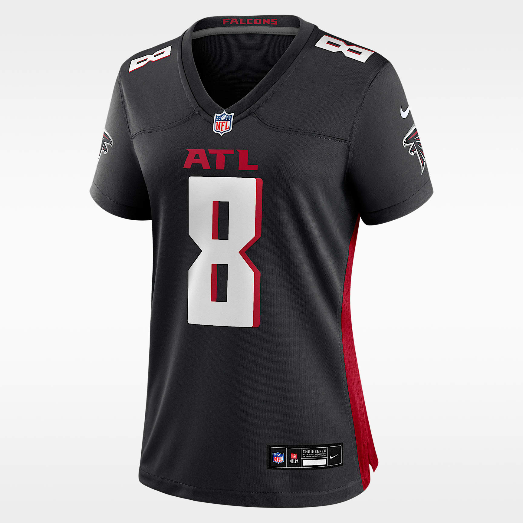 Jersey Nike de la NFL Game para mujer Kyle Pitts Sr. Atlanta Falcons
