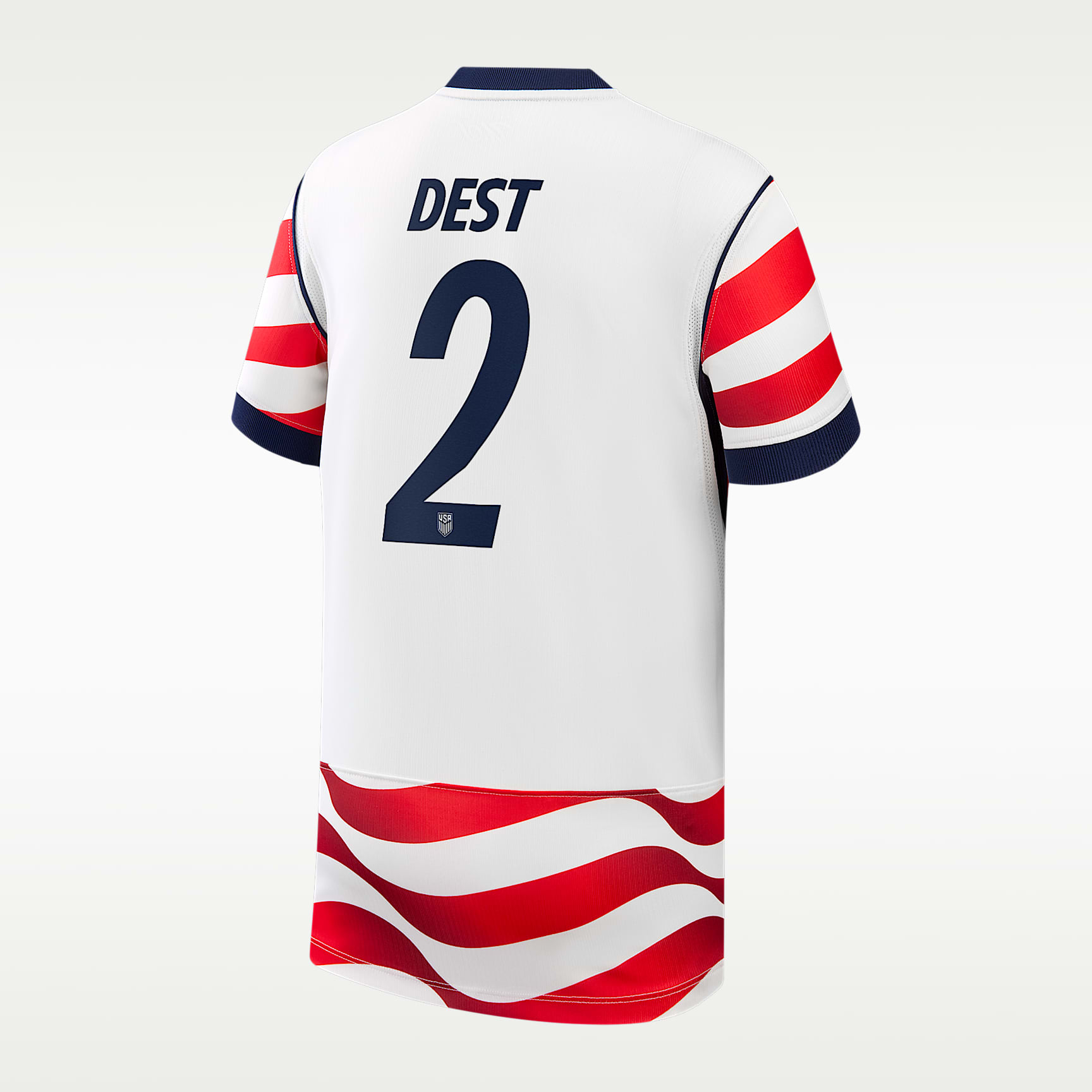 Sergiño Dest USMNT 2026 Stadium Home Big Kids' Nike Dri-FIT Soccer Jersey