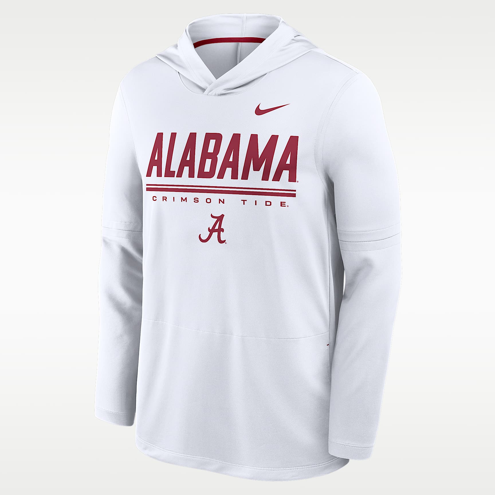 Alabama Sideline Men's Nike Dri-FIT College Long-Sleeve Hooded Top