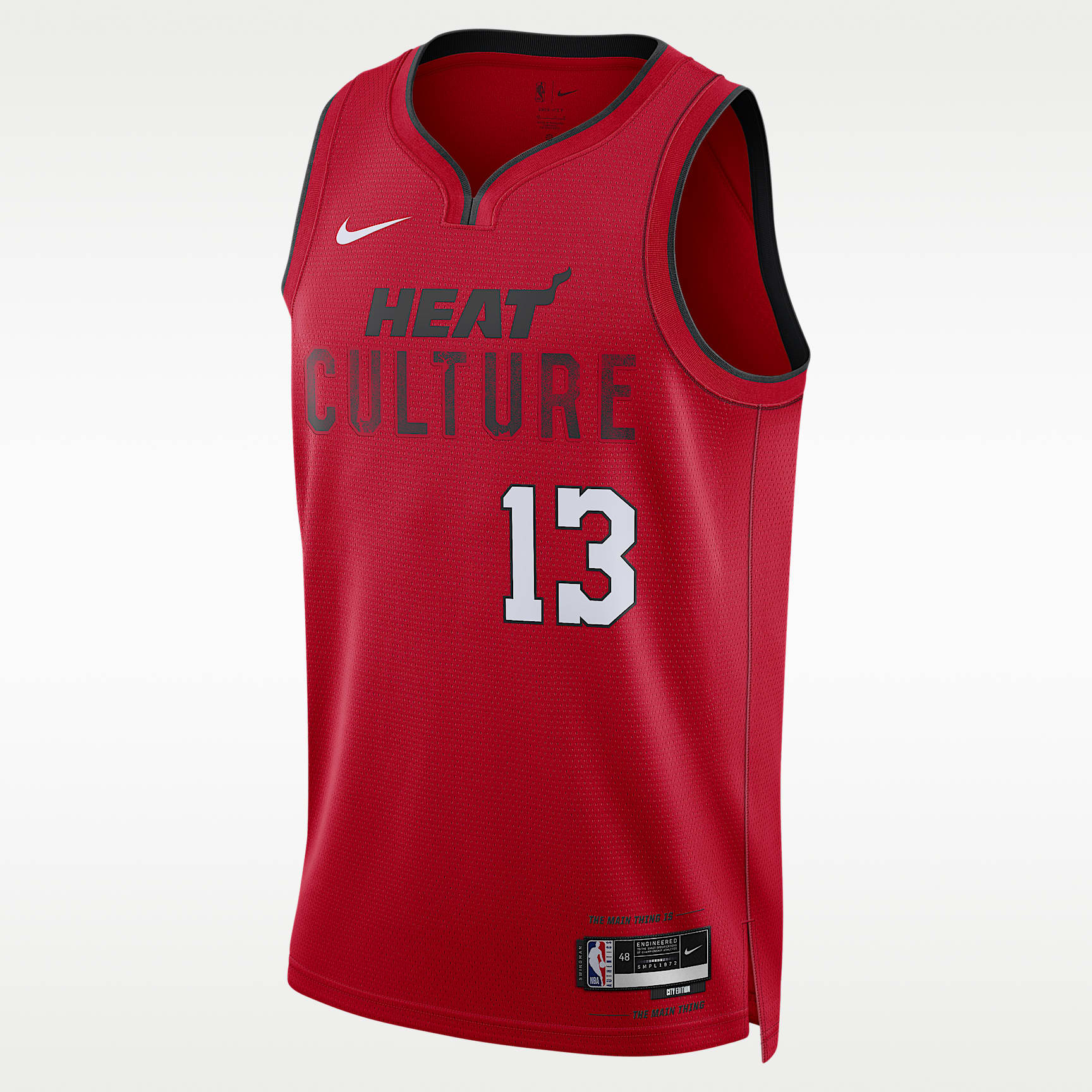 Jersey Nike Dri-FIT de la NBA Swingman para hombre Bam Adebayo Miami Heat 2024/25 City Edition