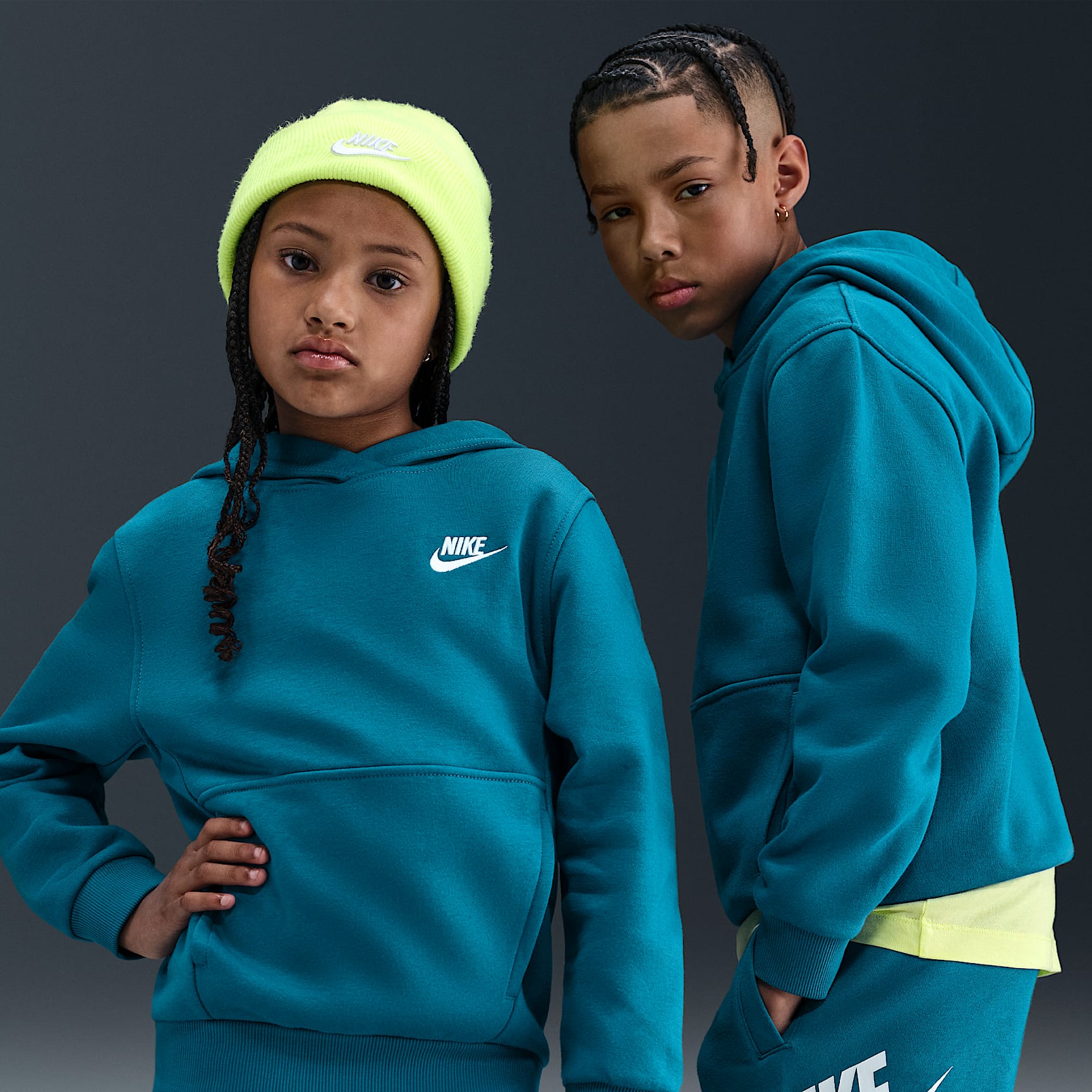 Nike Sportswear Club Fleece Big Kids' Pullover Hoodie