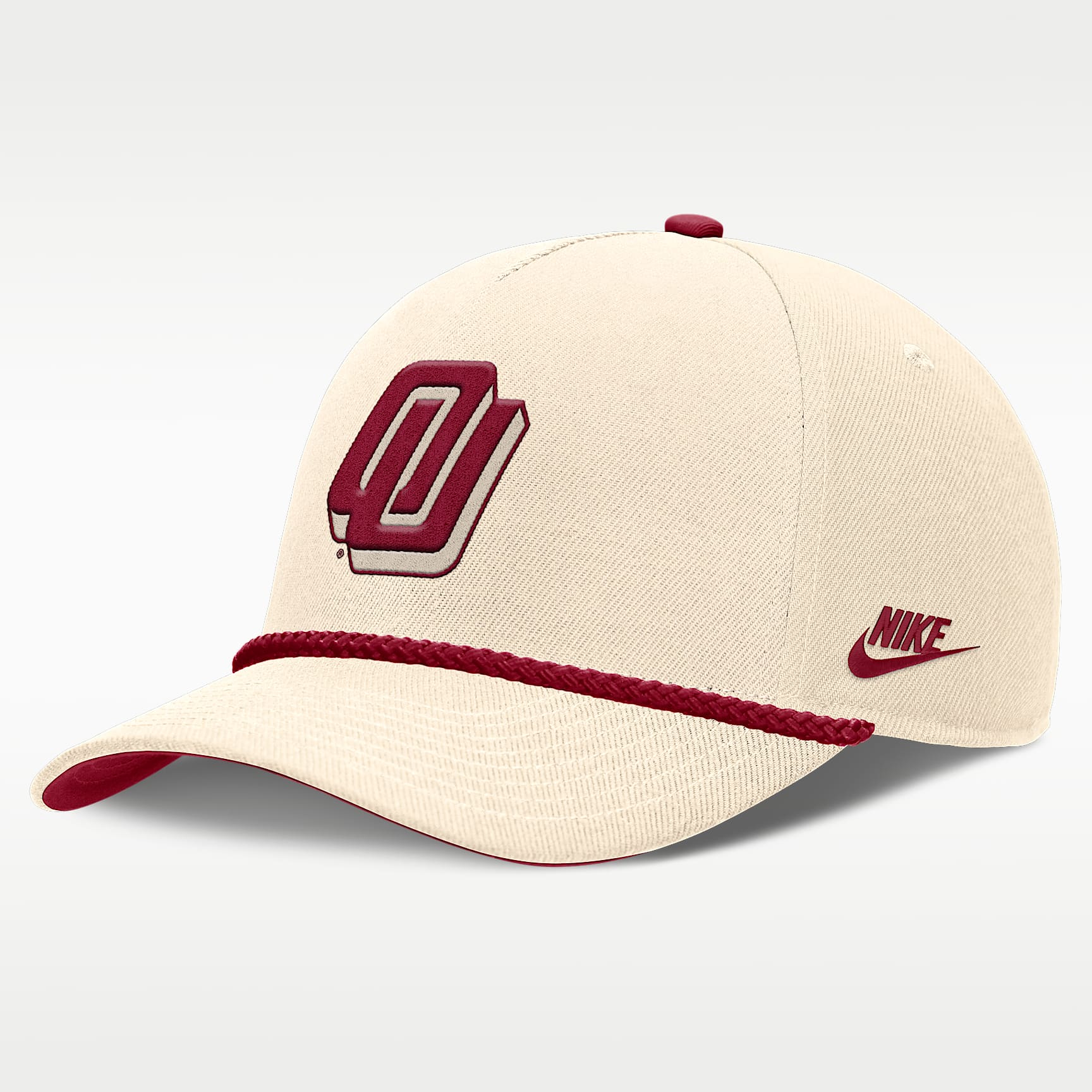 Oklahoma Legacy Vintage Rope Rise Men's Nike College Adjustable Hat