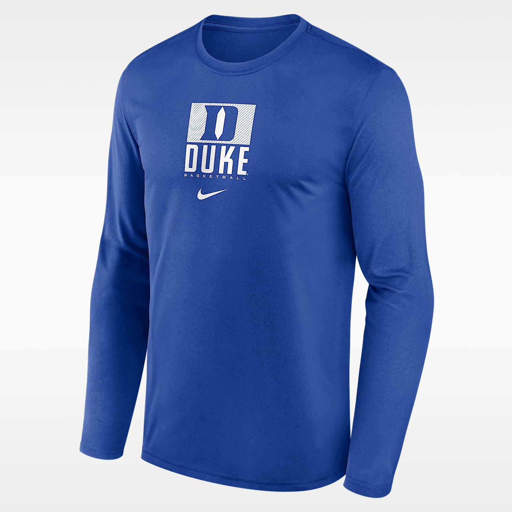 Duke Courtside Men's Nike Dri-FIT College Long-Sleeve T-Shirt