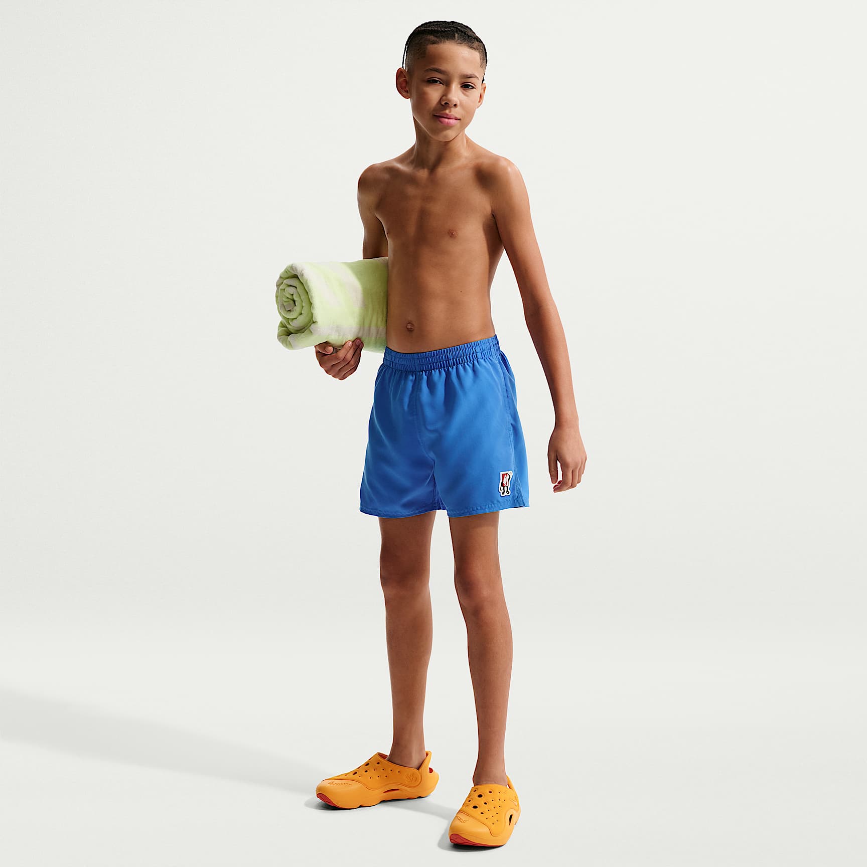 Nike Swim Breaker Pantalón corto de voleibol de 10 cm con malla interior - Niño