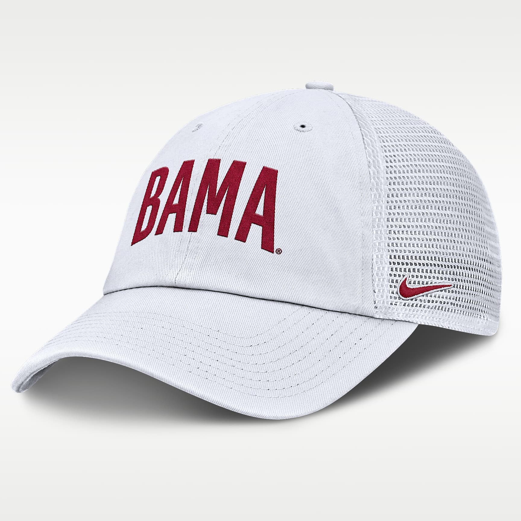 Alabama Primetime Campus Club Men's Nike College Trucker Adjustable Hat