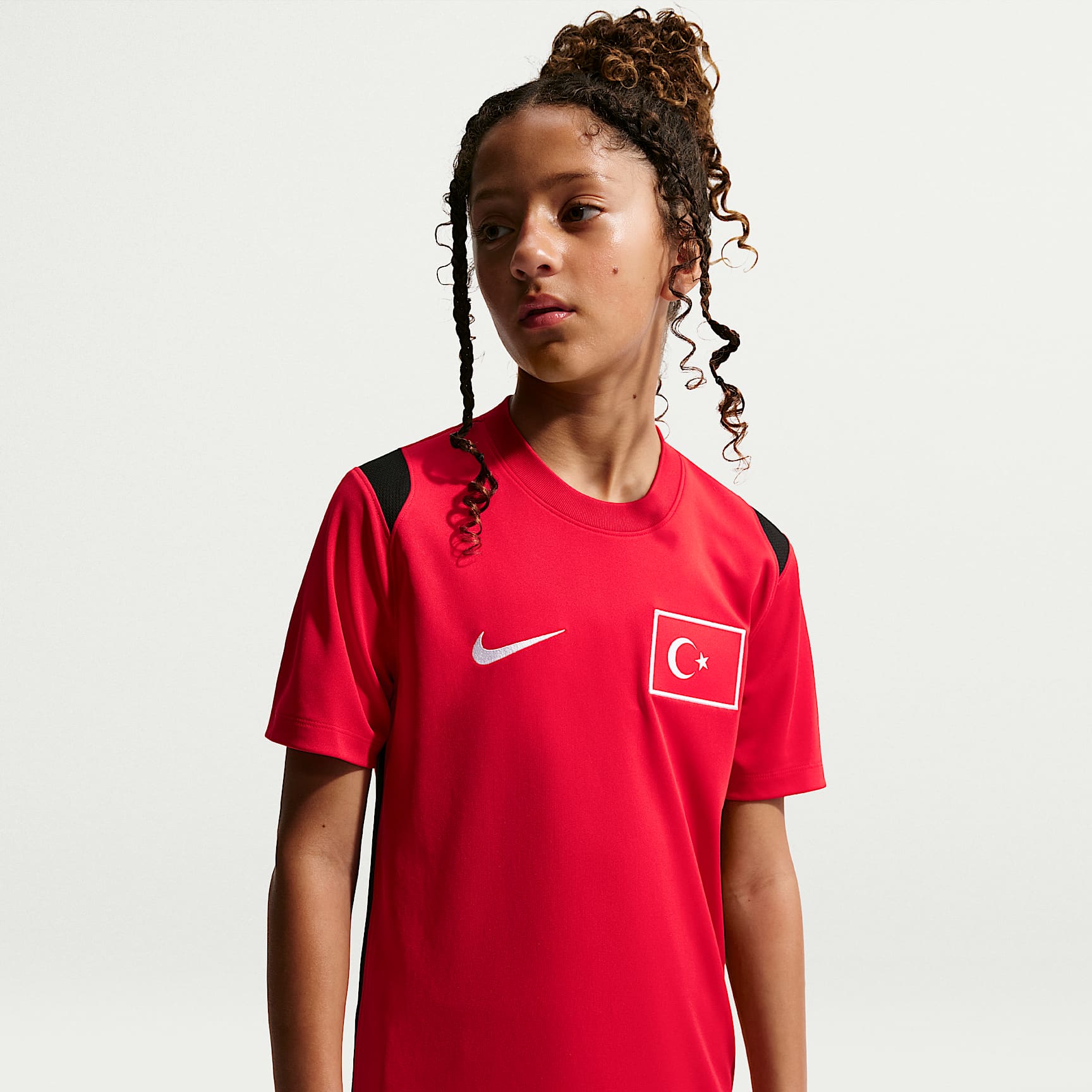 Turkey 2026 Academy Pro Short-Sleeve top Older Kids' Nike Dri-FIT Short-Sleeve Football Top