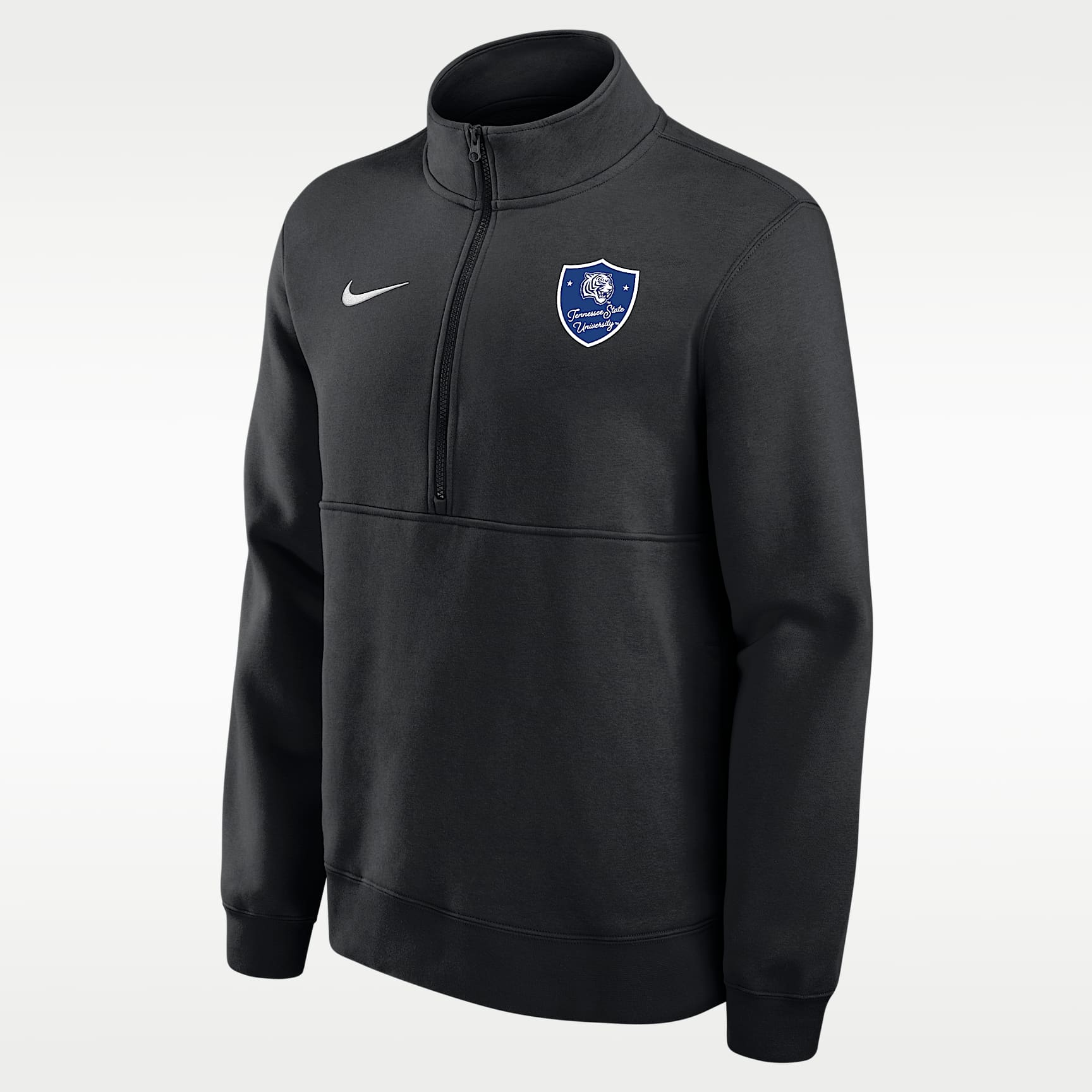Nike College (Tennessee State University Men's Club Fleece 1/4-Zip Top