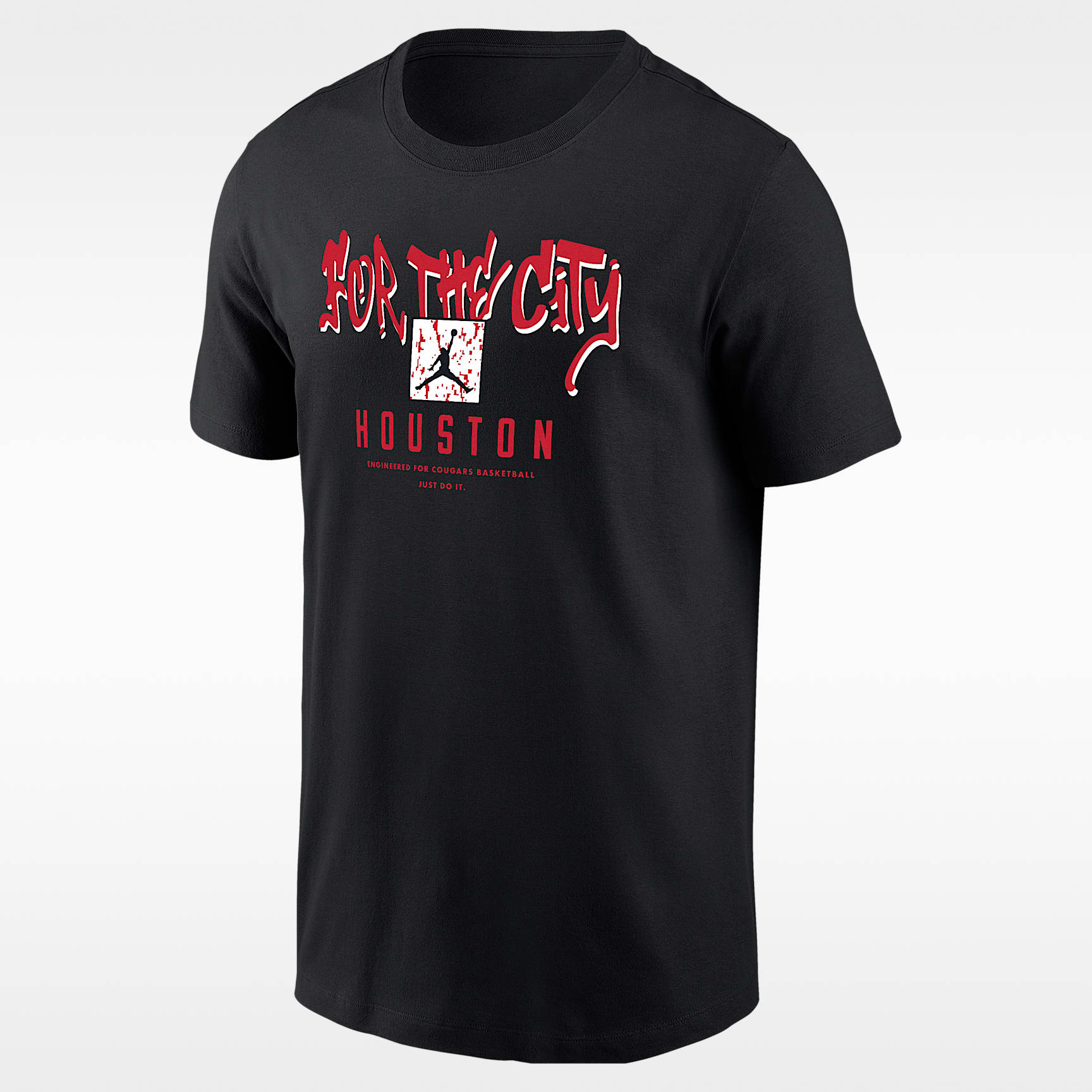 Houston Cougars Street Style Men's Nike NCAA Short-Sleeve T-Shirt
