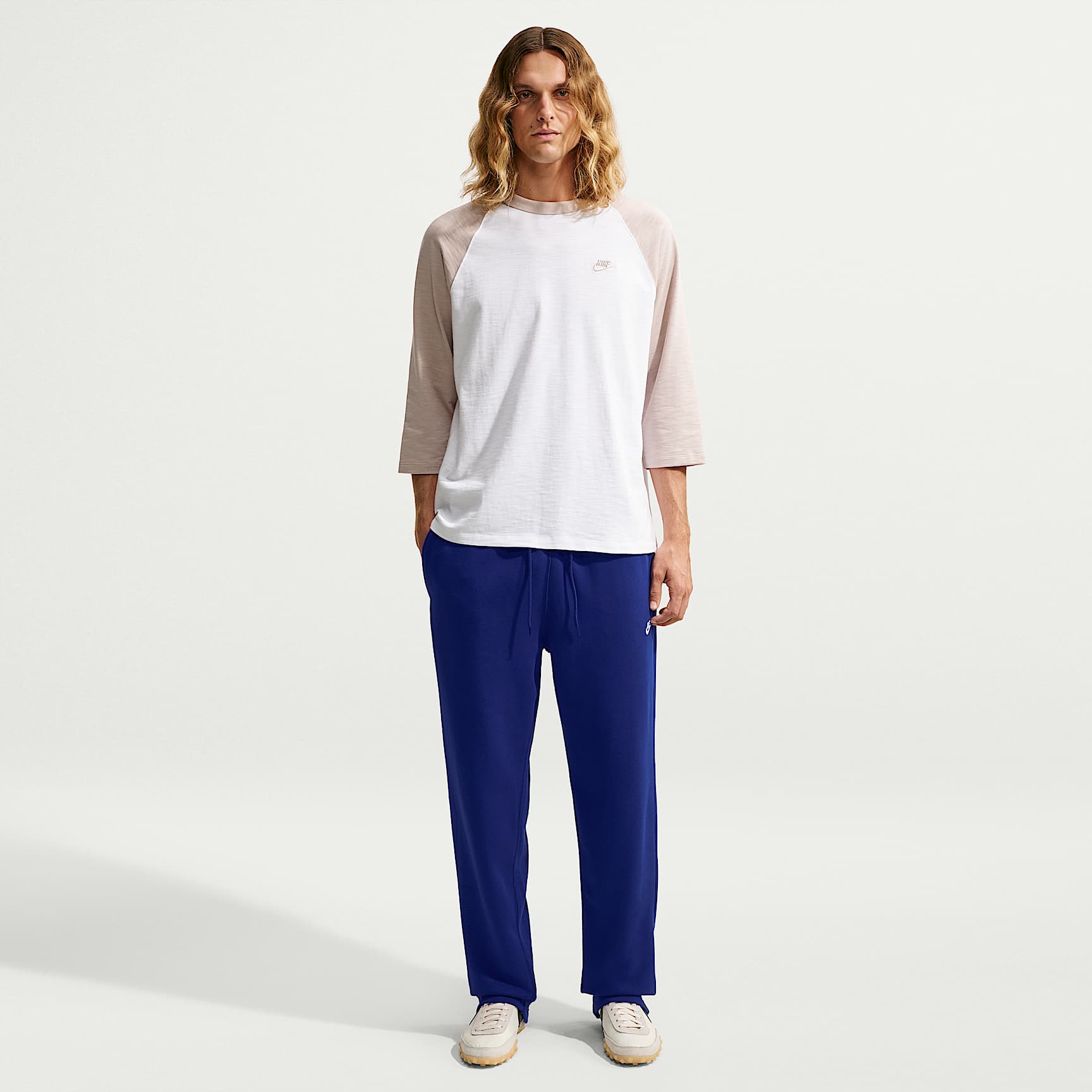 Nike Club Men's Open-Hem Fleece Trousers