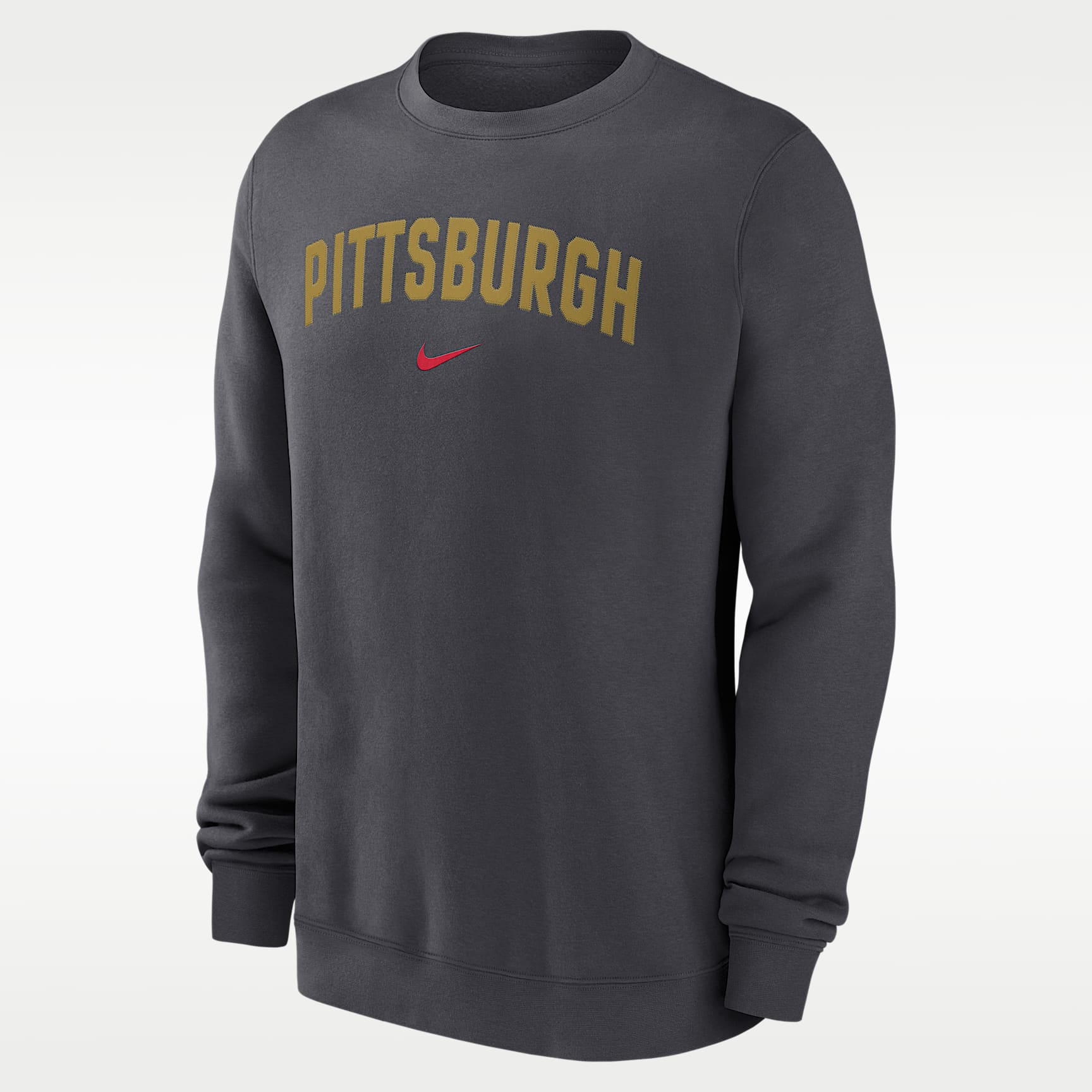 Pittsburgh Pirates 2-Hit Men's Nike MLB Pullover Crew