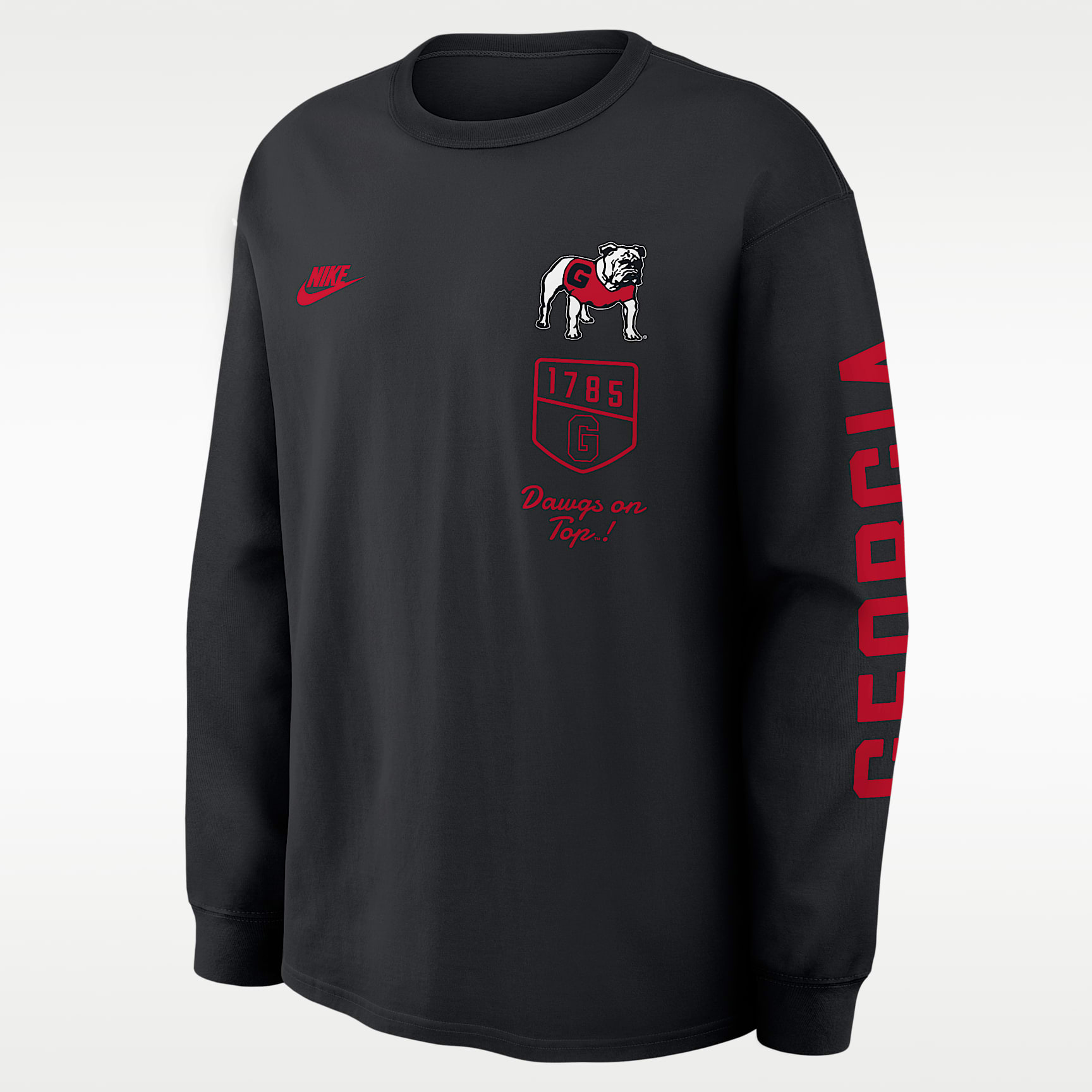 Georgia Legacy Men's Nike College Long-Sleeve T-Shirt