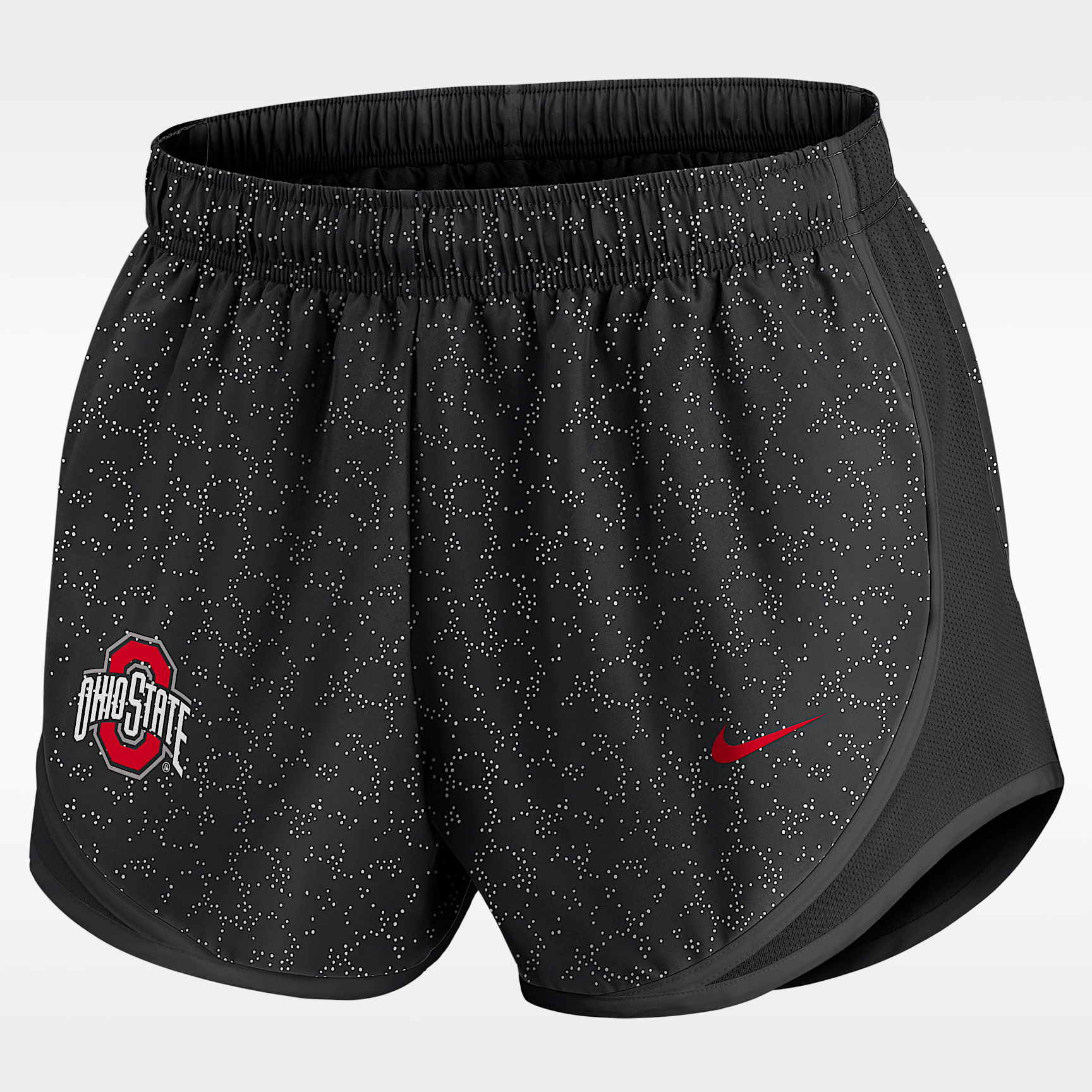 Ohio State Pattern Tempo Women's Nike College Dri-FIT Shorts