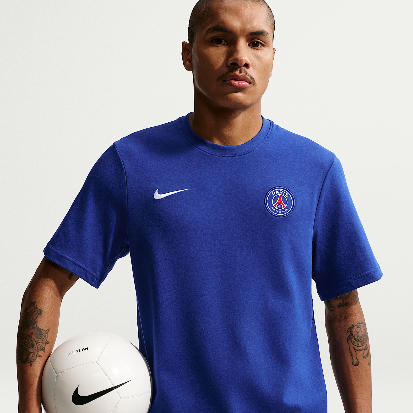Paris Saint-Germain Primary Nike Dri-FIT fotball-T-skjorte til herre