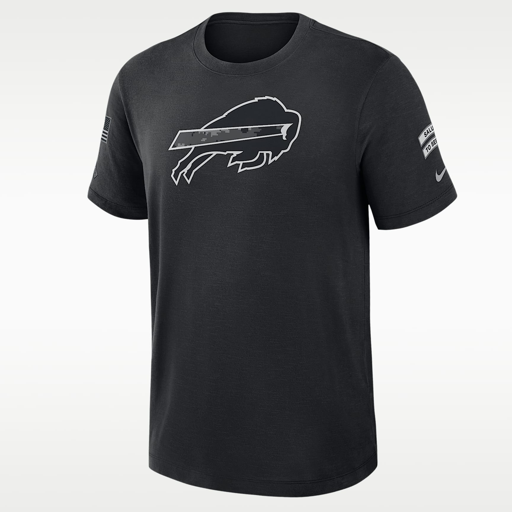 Playera Nike Dri-FIT de la NFL para hombre Buffalo Bills Salute to Service Slub
