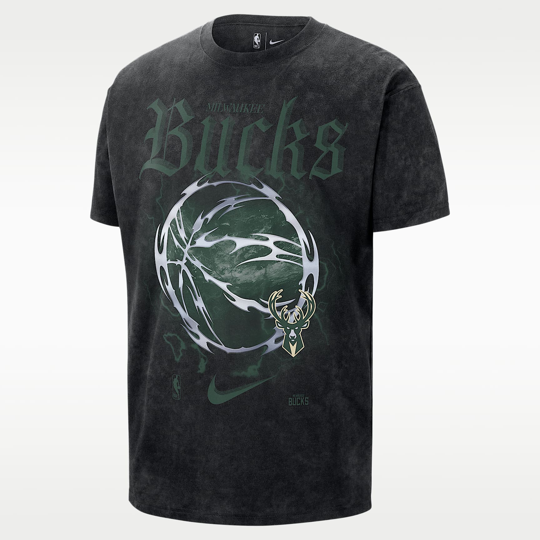 Milwaukee Bucks Courtside "Halloween" Men's Nike NBA Max90 T-Shirt