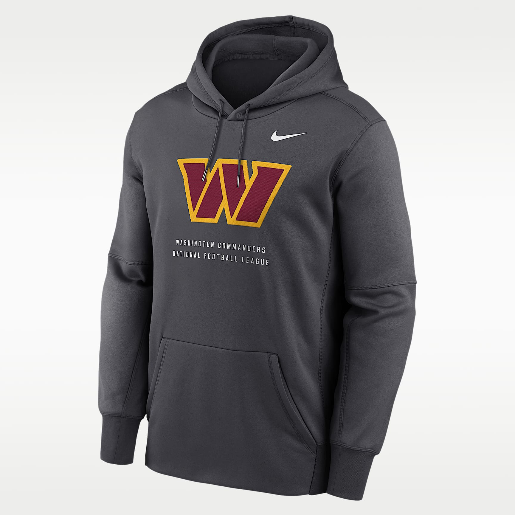 Washington Commanders Men's Nike Therma NFL Pullover Hoodie