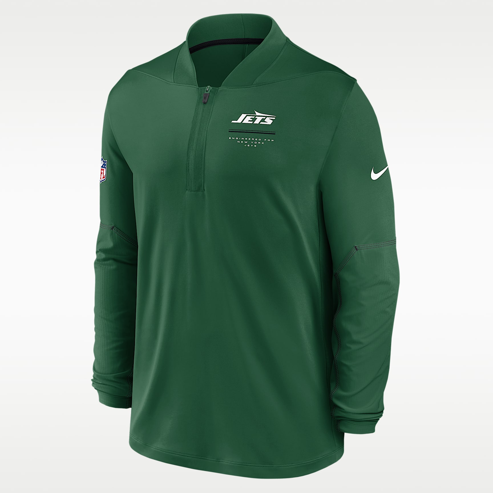 New York Jets Sideline Men's Nike Dri-FIT NFL 1/2-Zip Top
