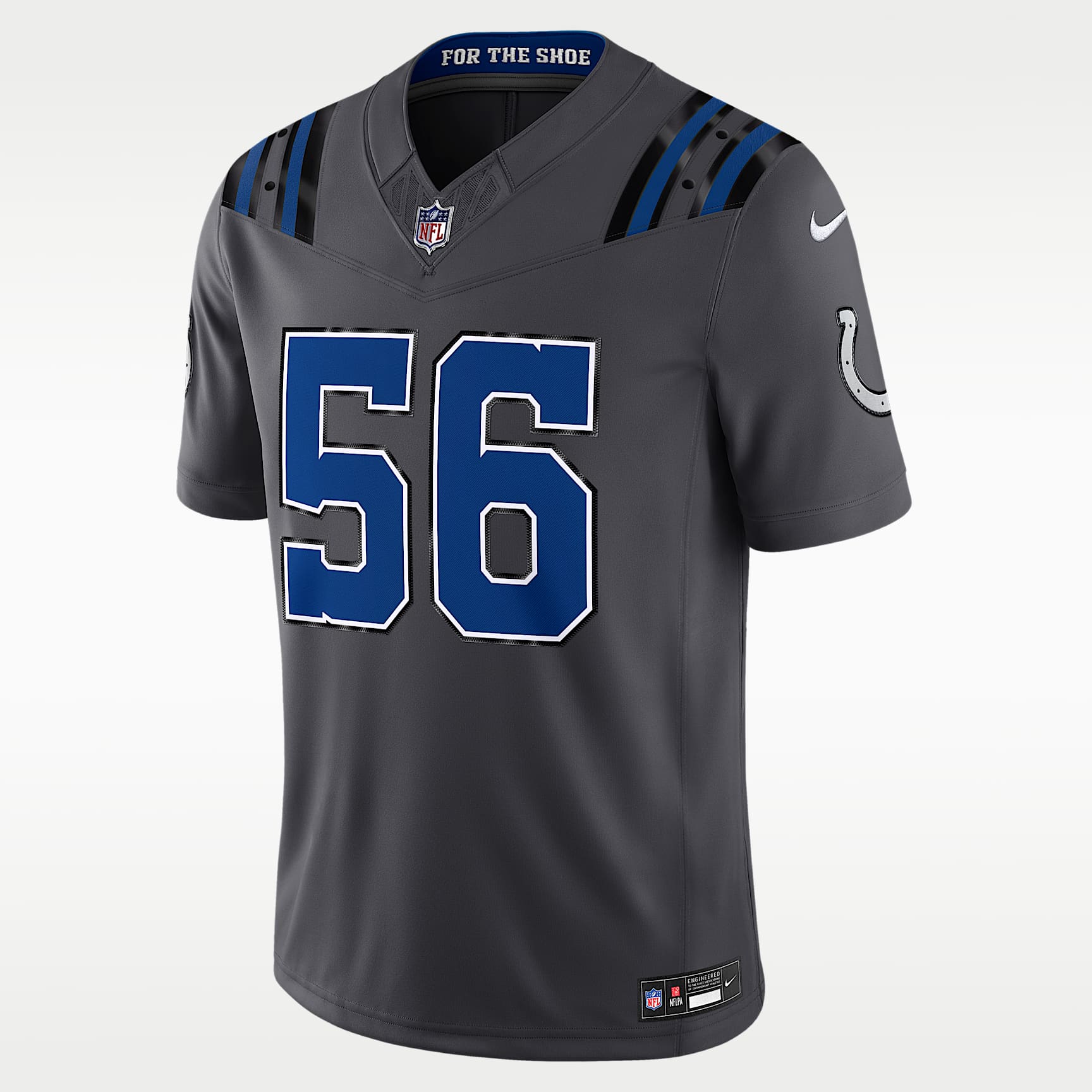 Jersey Nike Dri-FIT de la NFL Limited para hombre Quenton Nelson Indianapolis Colts Rivalries Collection