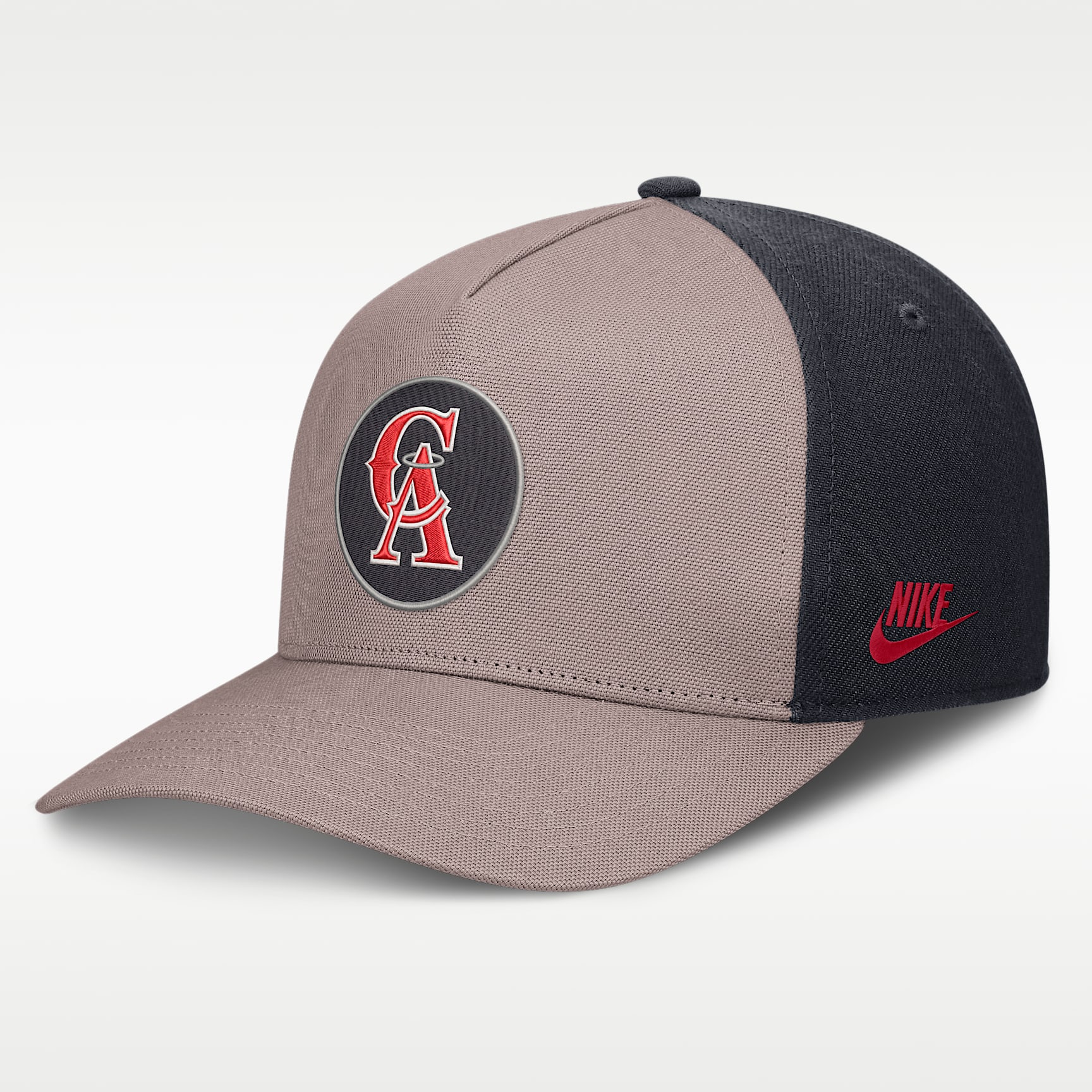 Gorra Nike de la MLB ajustable con estructura A-Frame para hombre Los Angeles Angels Cooperstown Rise