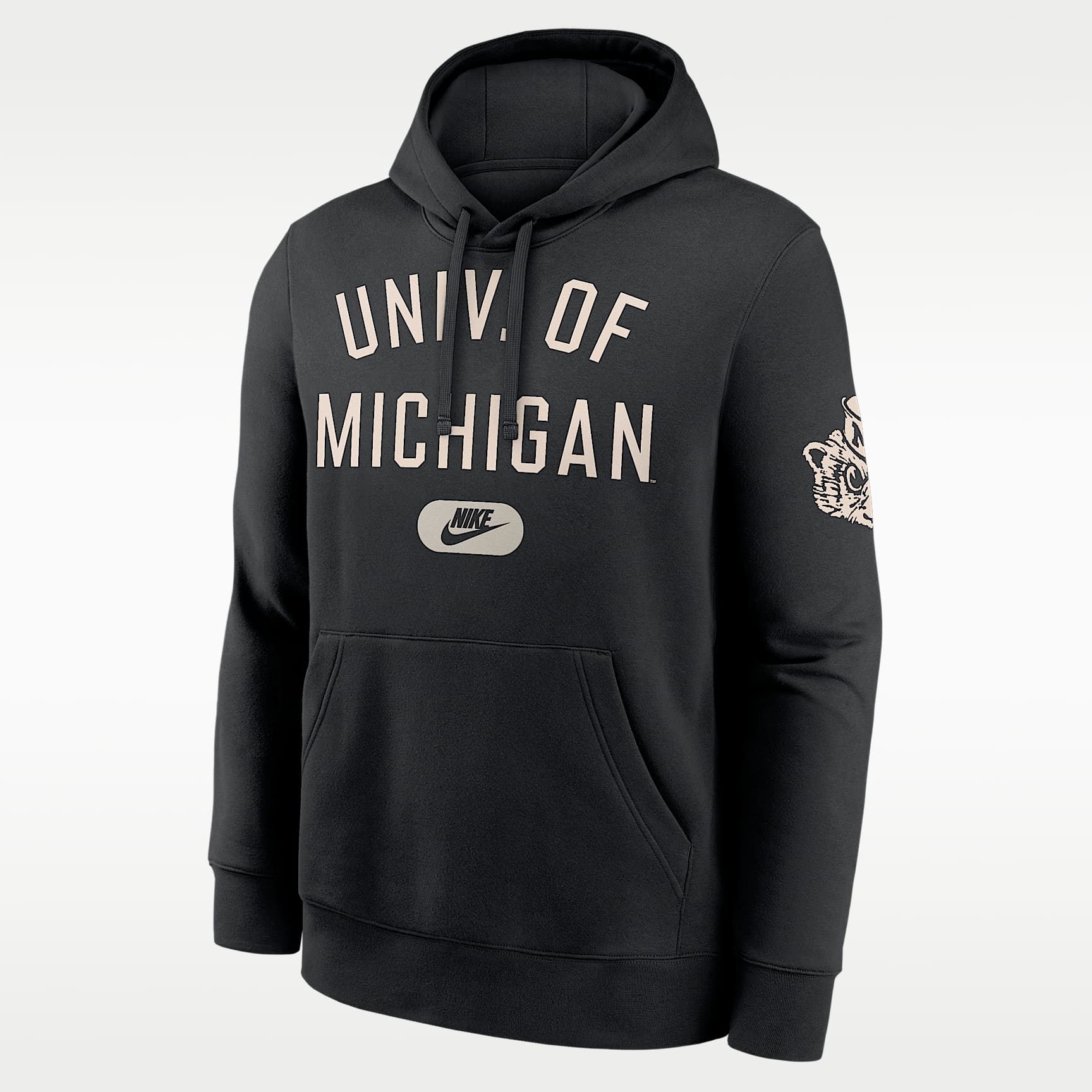 Michigan Club Men's Nike College Pullover Hoodie