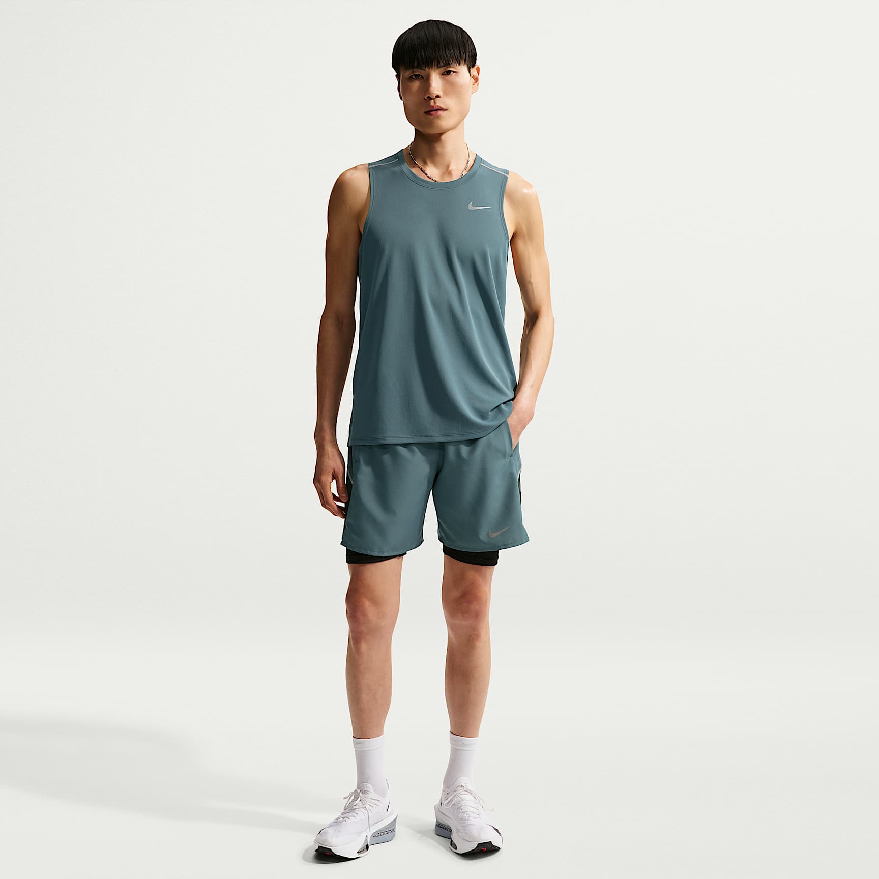 Nike Miler Men's Dri-FIT 18cm (approx.) Brief-Lined Running Shorts