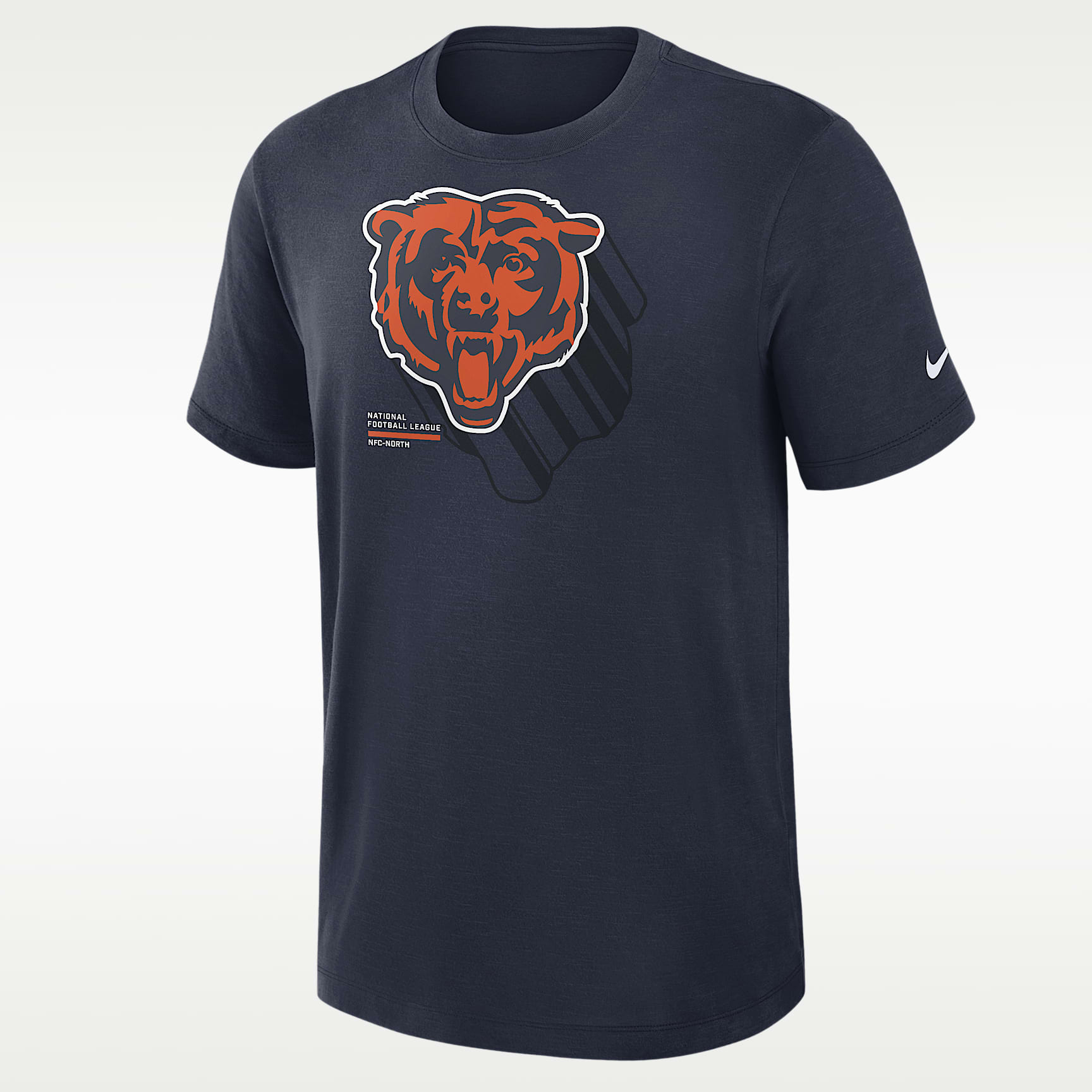 Chicago Bears Slub Men's Nike Dri-FIT NFL T-Shirt