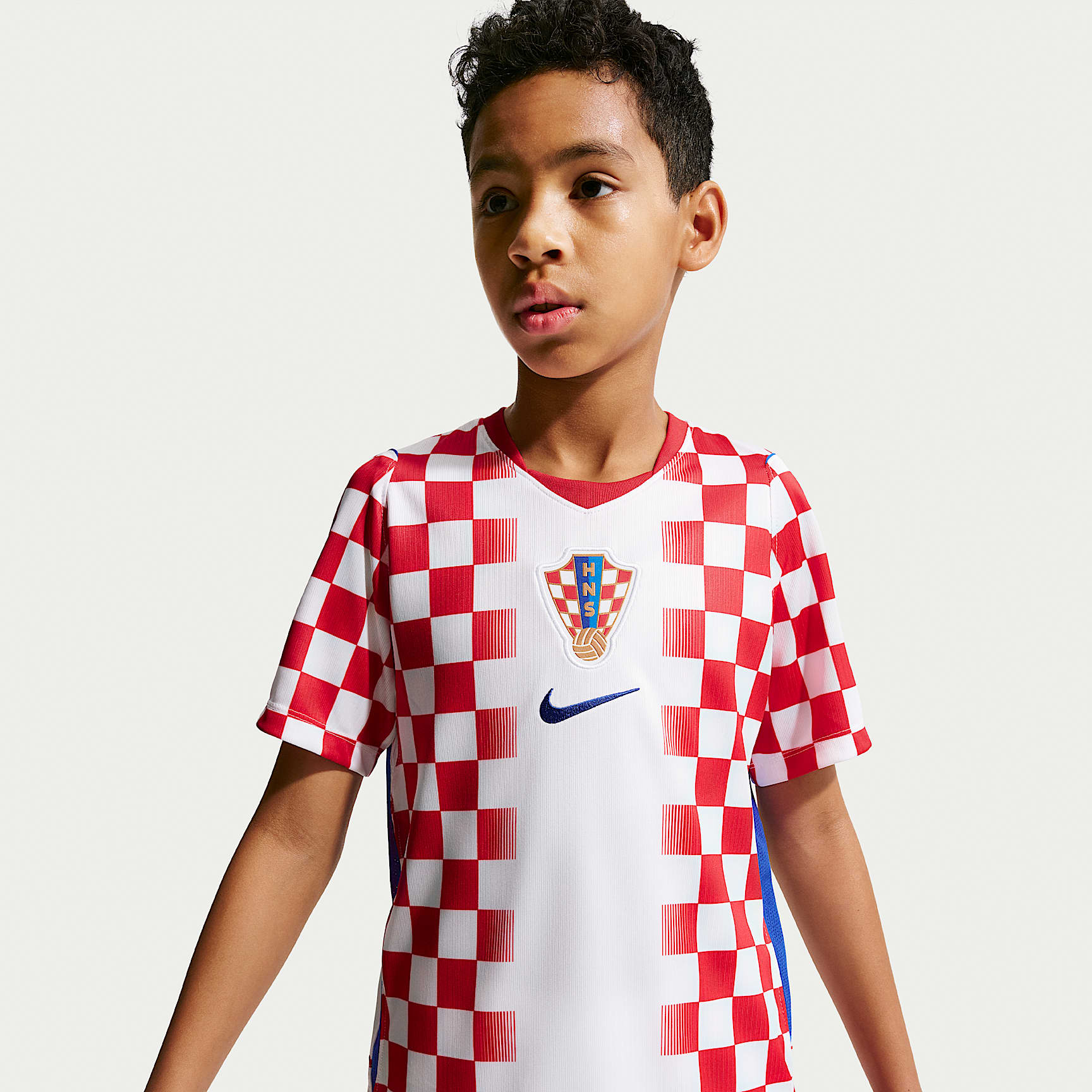 Croatia 2026 Older Kids' Nike Dri-FIT Football Replica Shirt