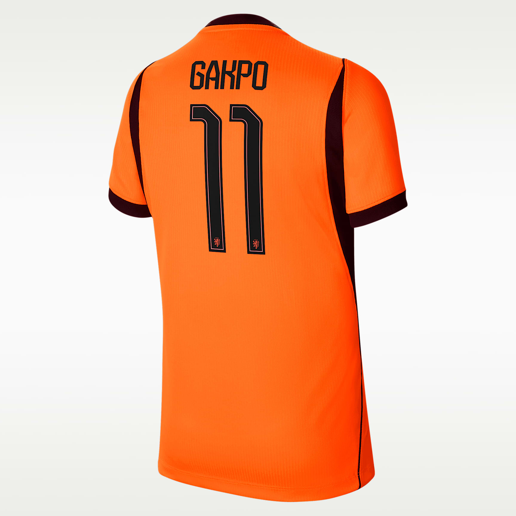 Cody Gakpo Netherlands National Team 2026 Stadium Home Big Kids' Nike Dri-FIT Soccer Jersey