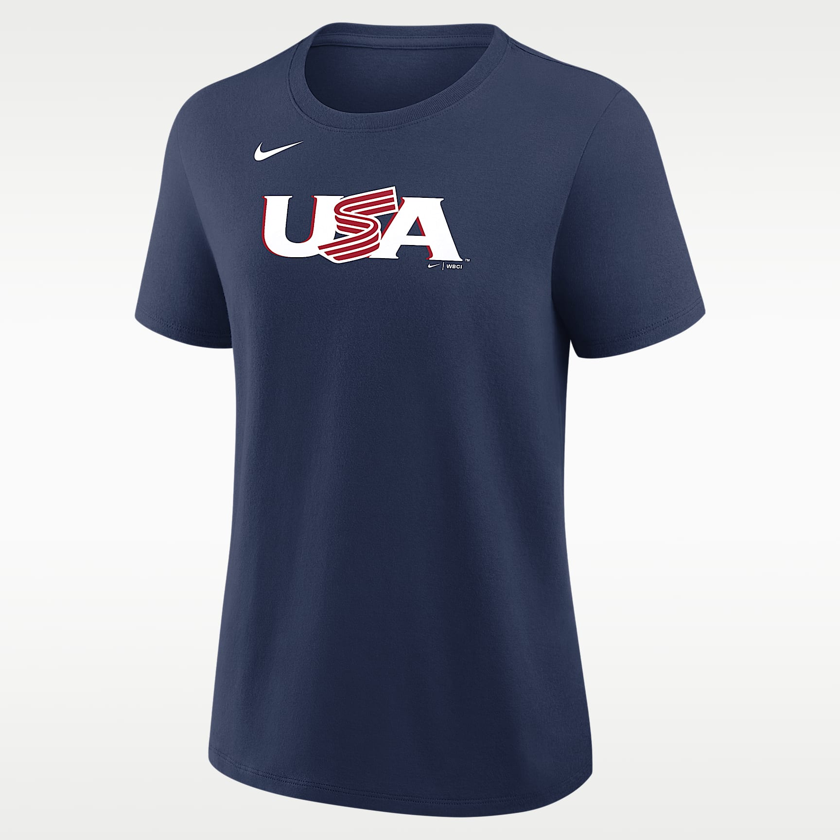 Playera Nike para mujer Cal Raleigh USA Baseball 2026 World Baseball Classic