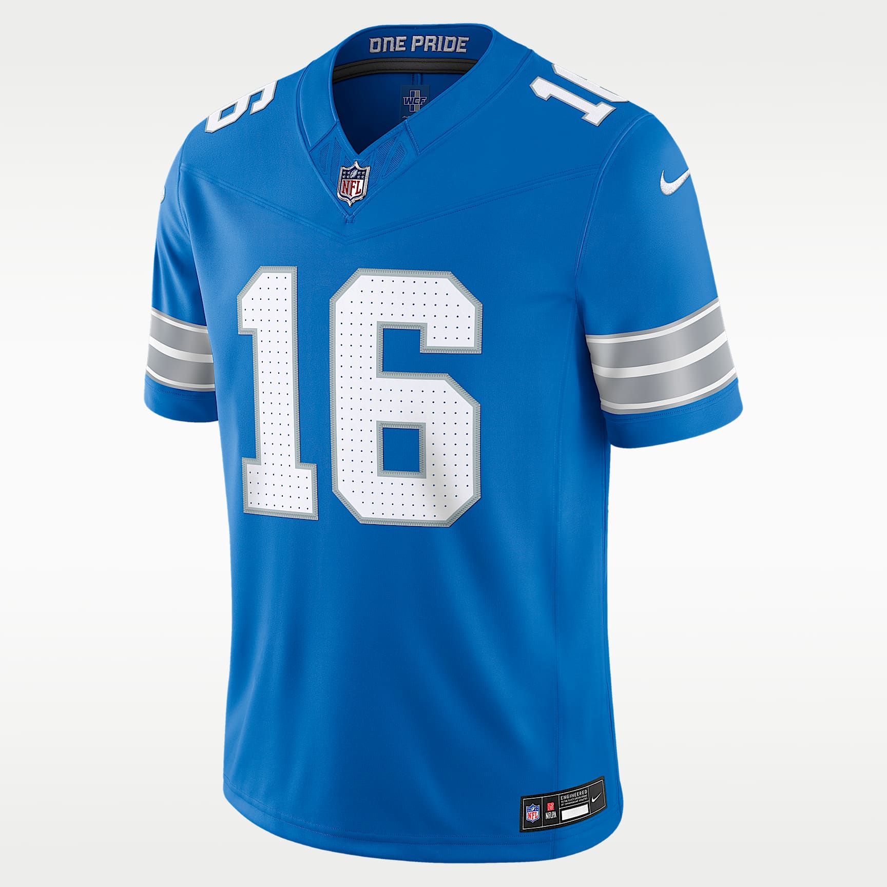 Jared Goff Detroit Lions Men's Nike Dri-FIT NFL Limited Jersey